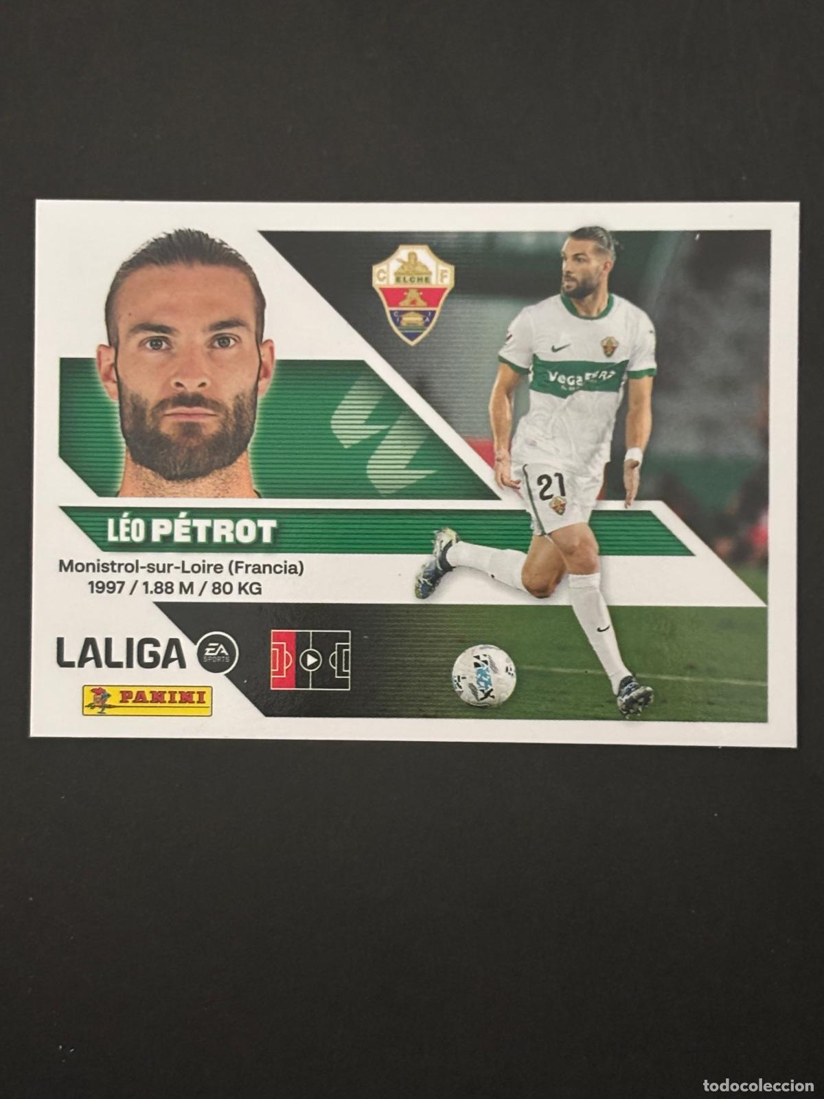 Cromos de f&uacute;tbol: 5 P&Eacute;TROT ELCHE LIGA ESTE 26-27 2026-2027 PANINI LALIGA EA SPORTS
