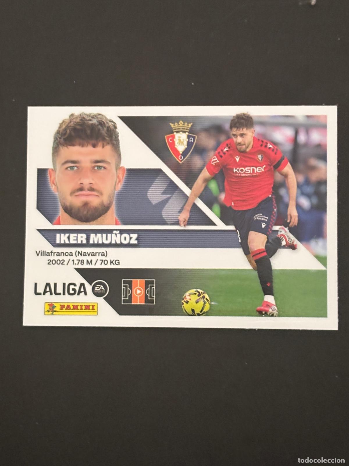 Cromos de f&uacute;tbol: 13B IKER MU&Ntilde;OZ OSASUNA LIGA ESTE 26-27 2026-2027 PANINI LALIGA EA SPORTS