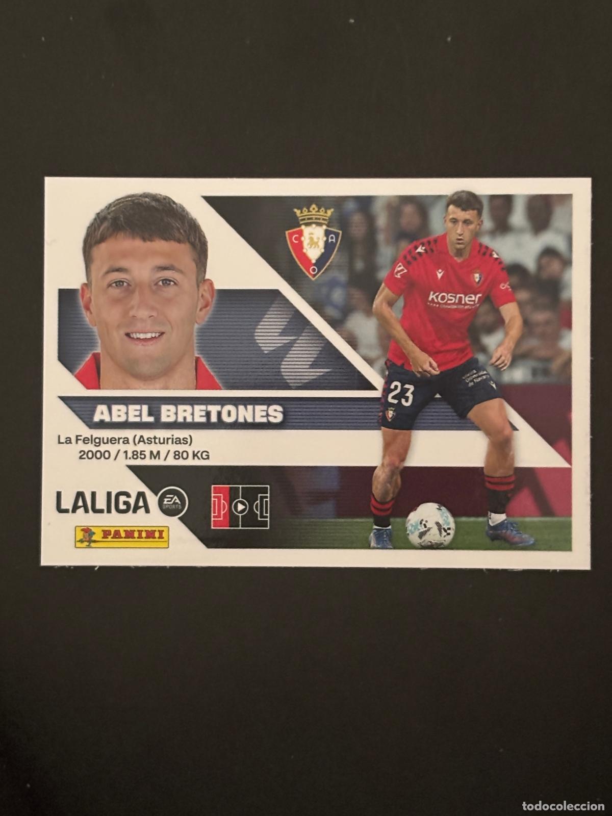 Cromos de f&uacute;tbol: 9 ABEL BRETONES OSASUNA LIGA ESTE 26-27 2026-2027 PANINI LALIGA EA SPORTS