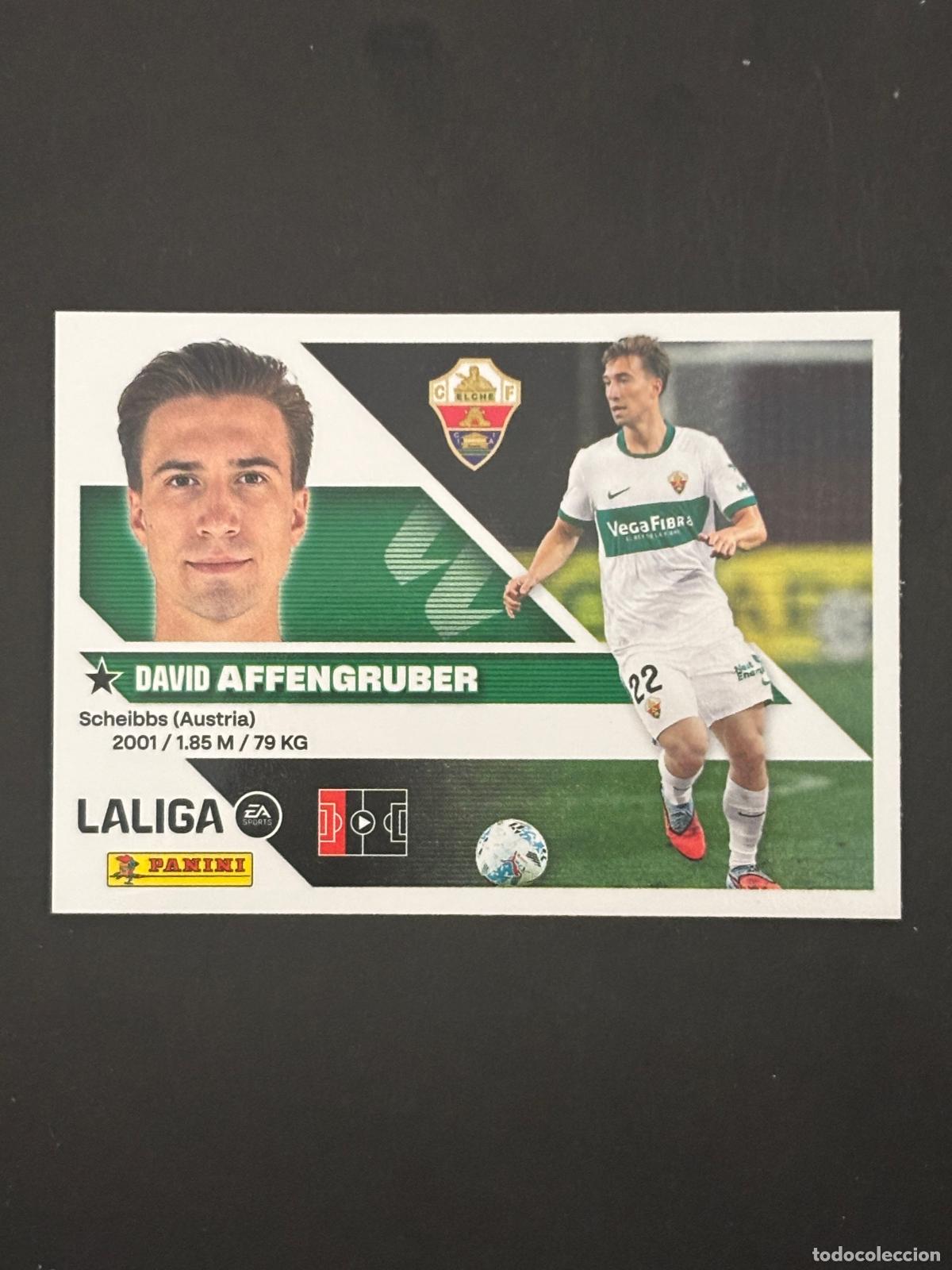 Cromos de f&uacute;tbol: 8 AFFENGRUBER ELCHE LIGA ESTE 26-27 2026-2027 PANINI LALIGA EA SPORTS