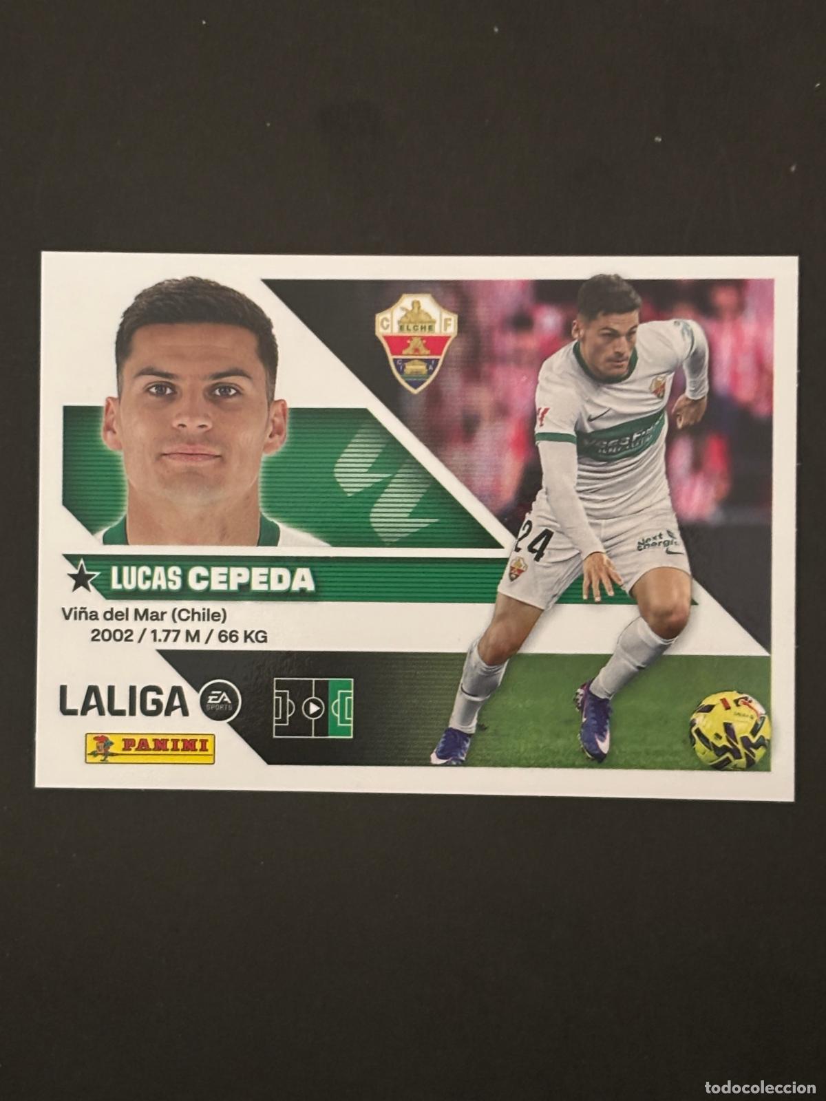 Cromos de f&uacute;tbol: 18 CEPEDA ELCHE LIGA ESTE 26-27 2026-2027 PANINI LALIGA EA SPORTS