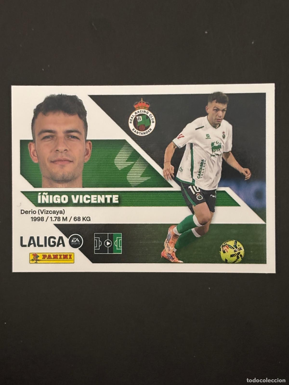 Cromos de f&uacute;tbol: 18 &Iacute;&Ntilde;IGO VICENTE RACING LIGA ESTE 26-27 2026-2027 PANINI LALIGA EA SPORTS