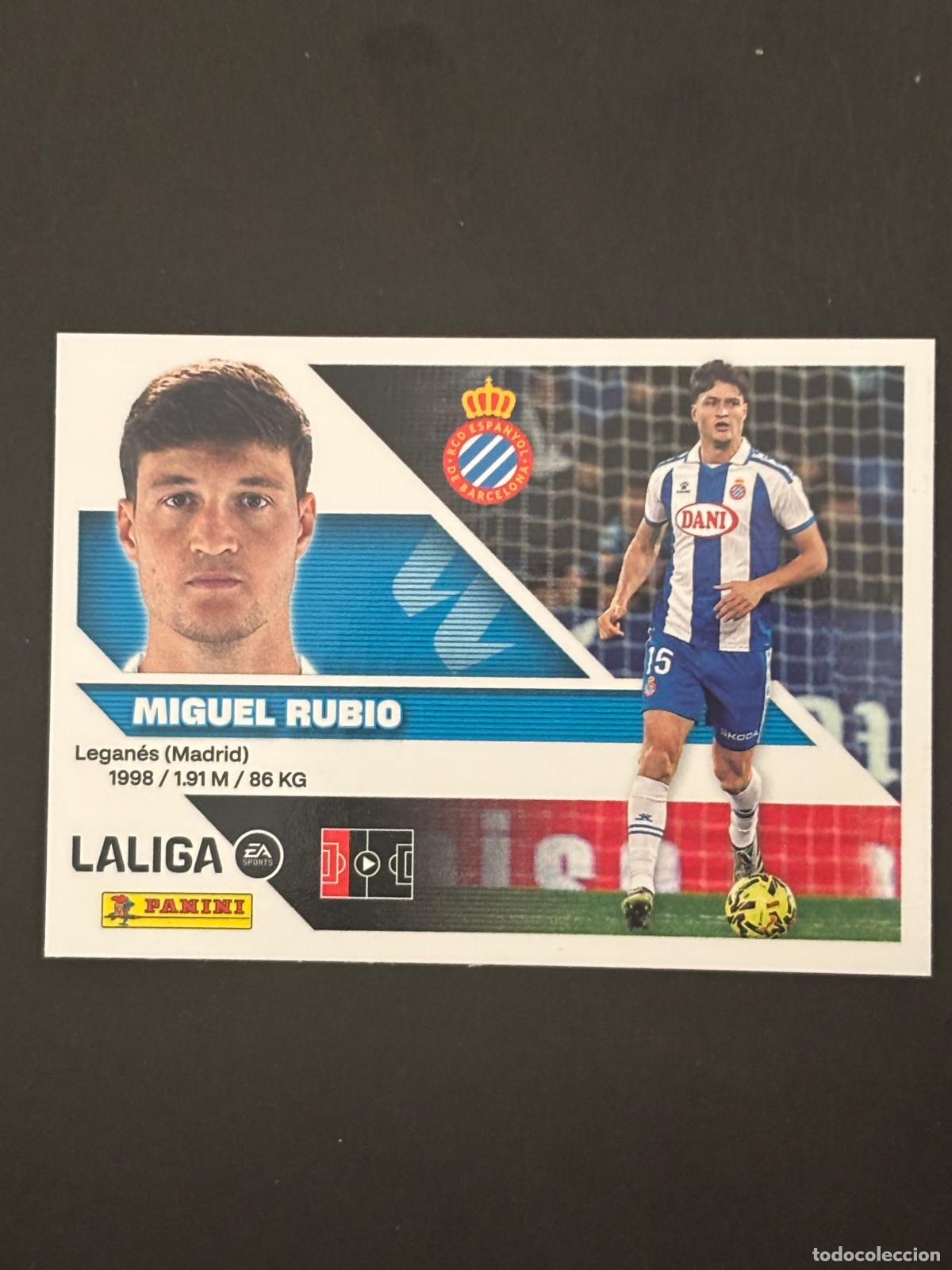 Cromos de f&uacute;tbol: 9 MIGUEL RUBIO ESPANYOL LIGA ESTE 26-27 2026-2027 PANINI LALIGA EA SPORTS