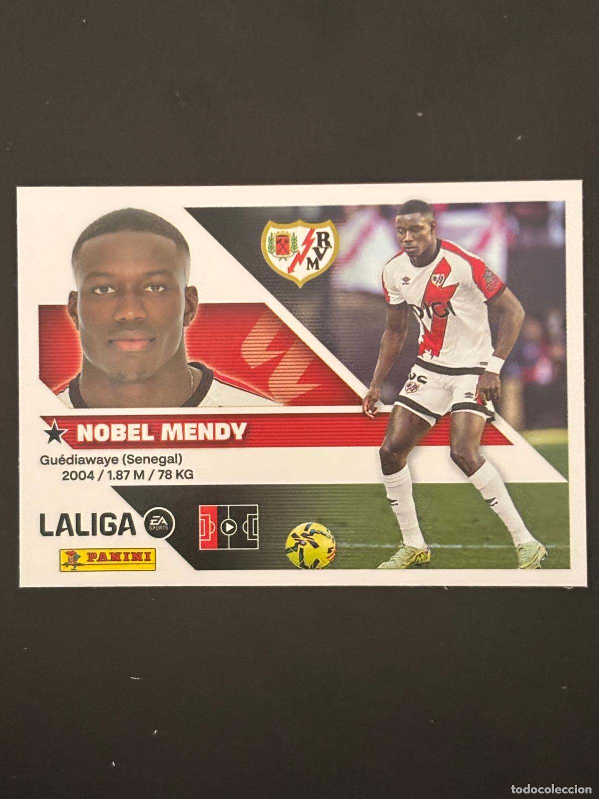Cromos de f&uacute;tbol: 7 NOBEL MENDY RAYO LIGA ESTE 26-27 2026-2027 PANINI LALIGA EA SPORTS