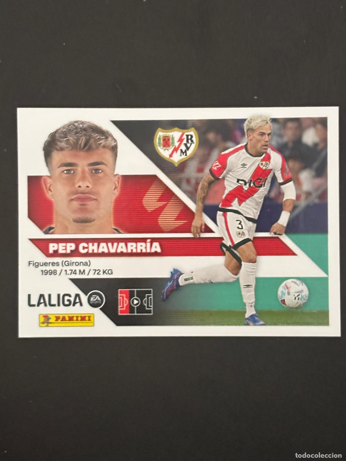 Cromos de f&uacute;tbol: 10 PEP CHAVARR&Iacute;A RAYO LIGA ESTE 26-27 2026-2027 PANINI LALIGA EA SPORTS