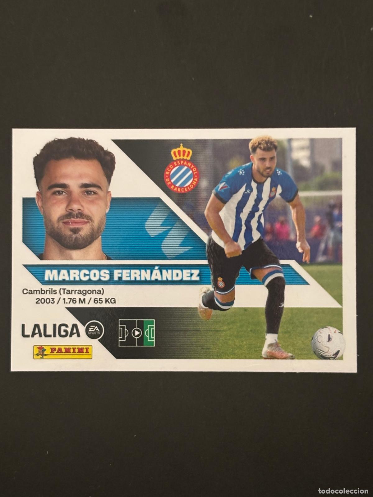 Cromos de f&uacute;tbol: 15 MARCOS FERN&Aacute;NDEZ ESPANYOL 2&ordf; EDICI&Oacute;N LIGA ESTE 26-27 2026-2027 PANINI LALIGA EA SPORTS