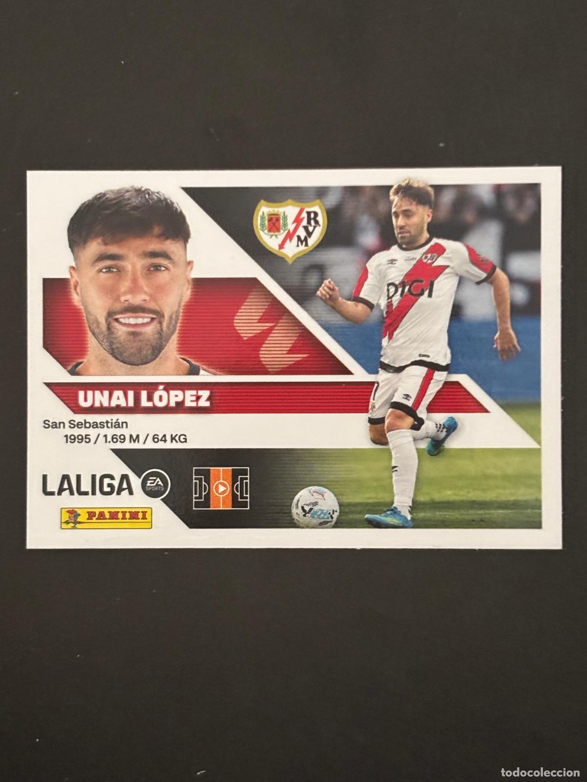 Cromos de f&uacute;tbol: 14 UNAI L&Oacute;PEZ RAYO LIGA ESTE 26-27 2026-2027 PANINI LALIGA EA SPORTS