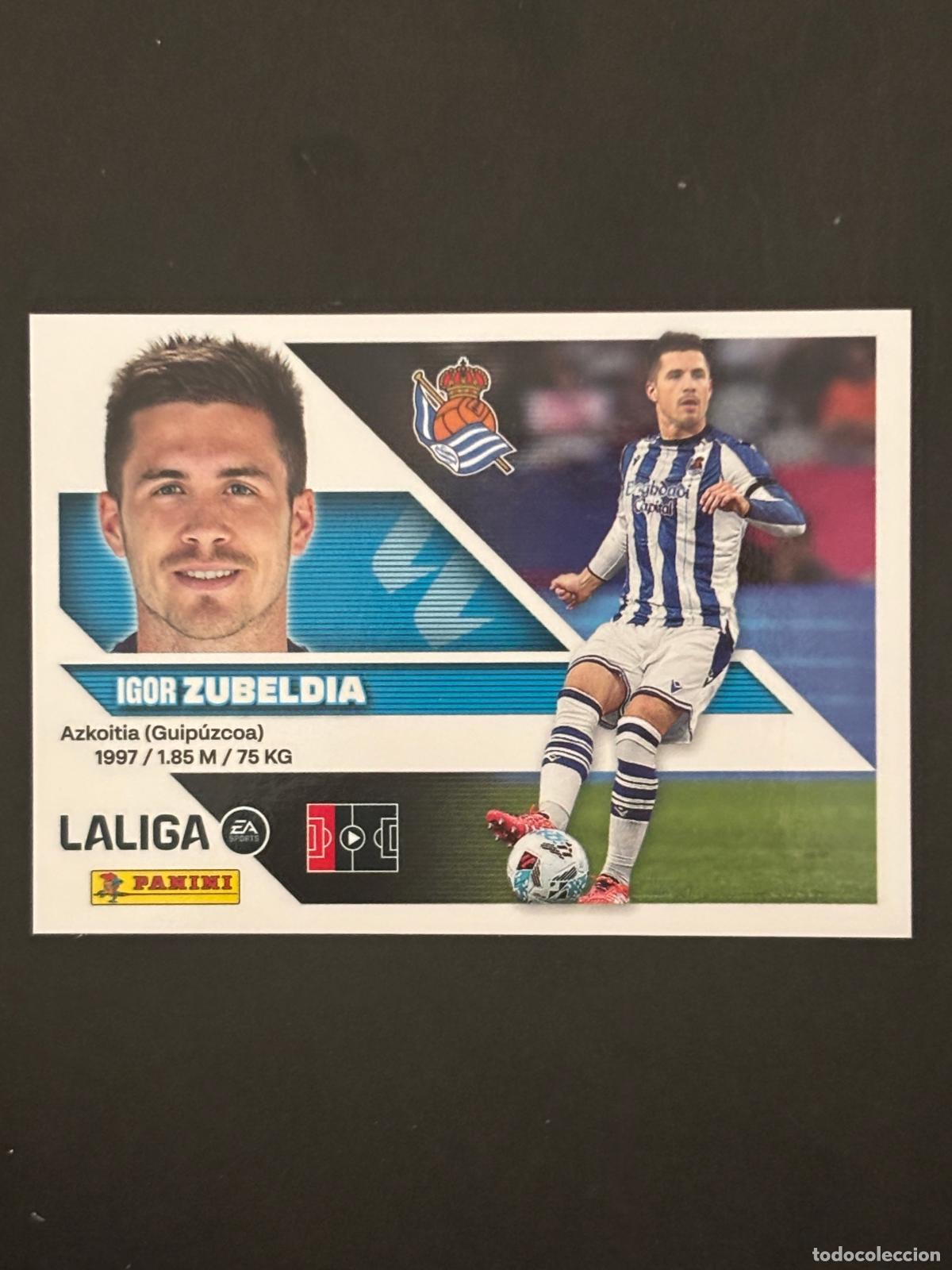 Football Stickers: 6 ZUBELDIA REAL SOCIEDAD LIGA ESTE 26-27 2026-2027 PANINI LALIGA EA SPORTS