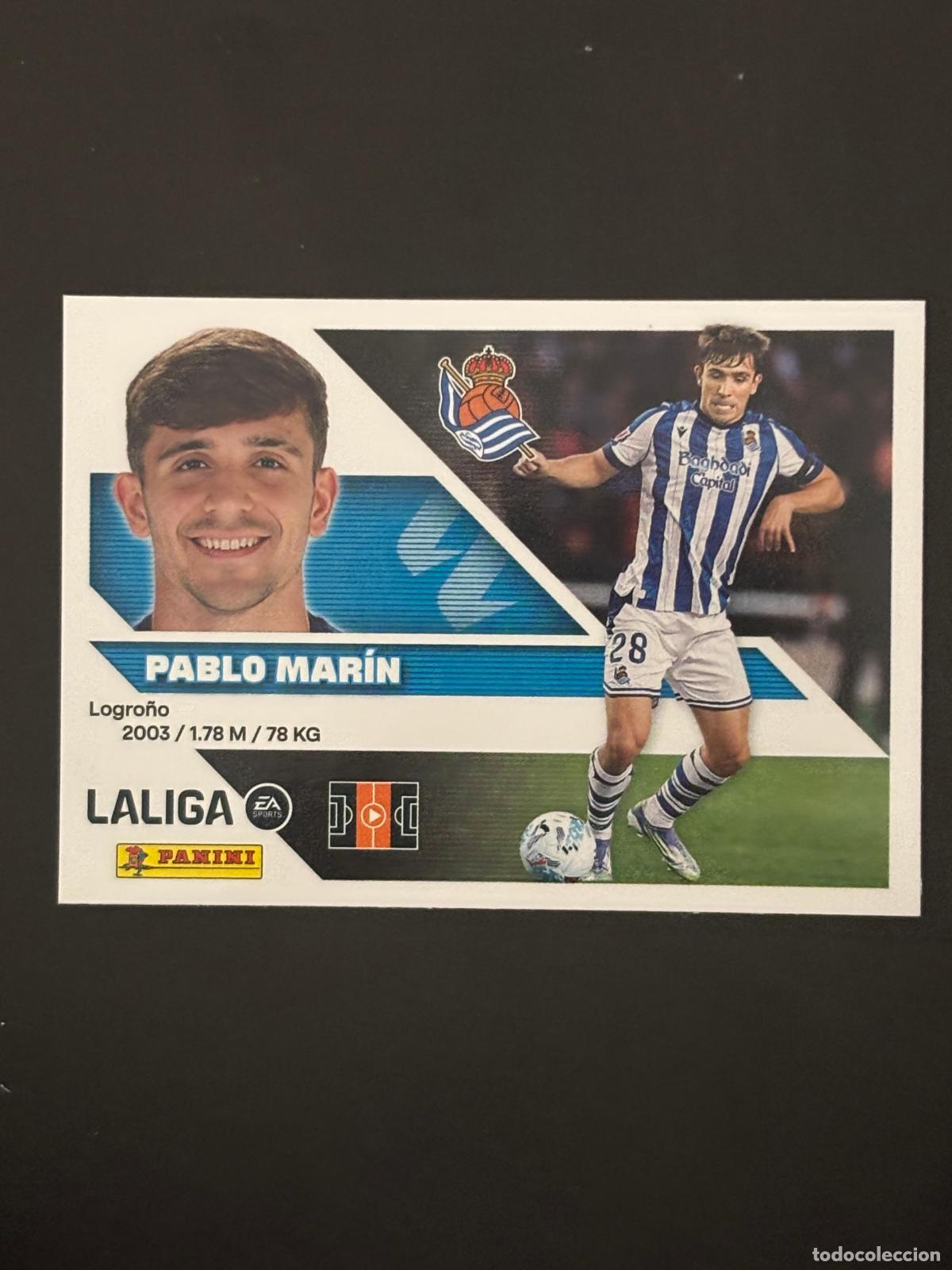 Figurine di Calcio: 11 PABLO MAR&Iacute;N REAL SOCIEDAD LIGA ESTE 26-27 2026-2027 PANINI LALIGA EA SPORTS