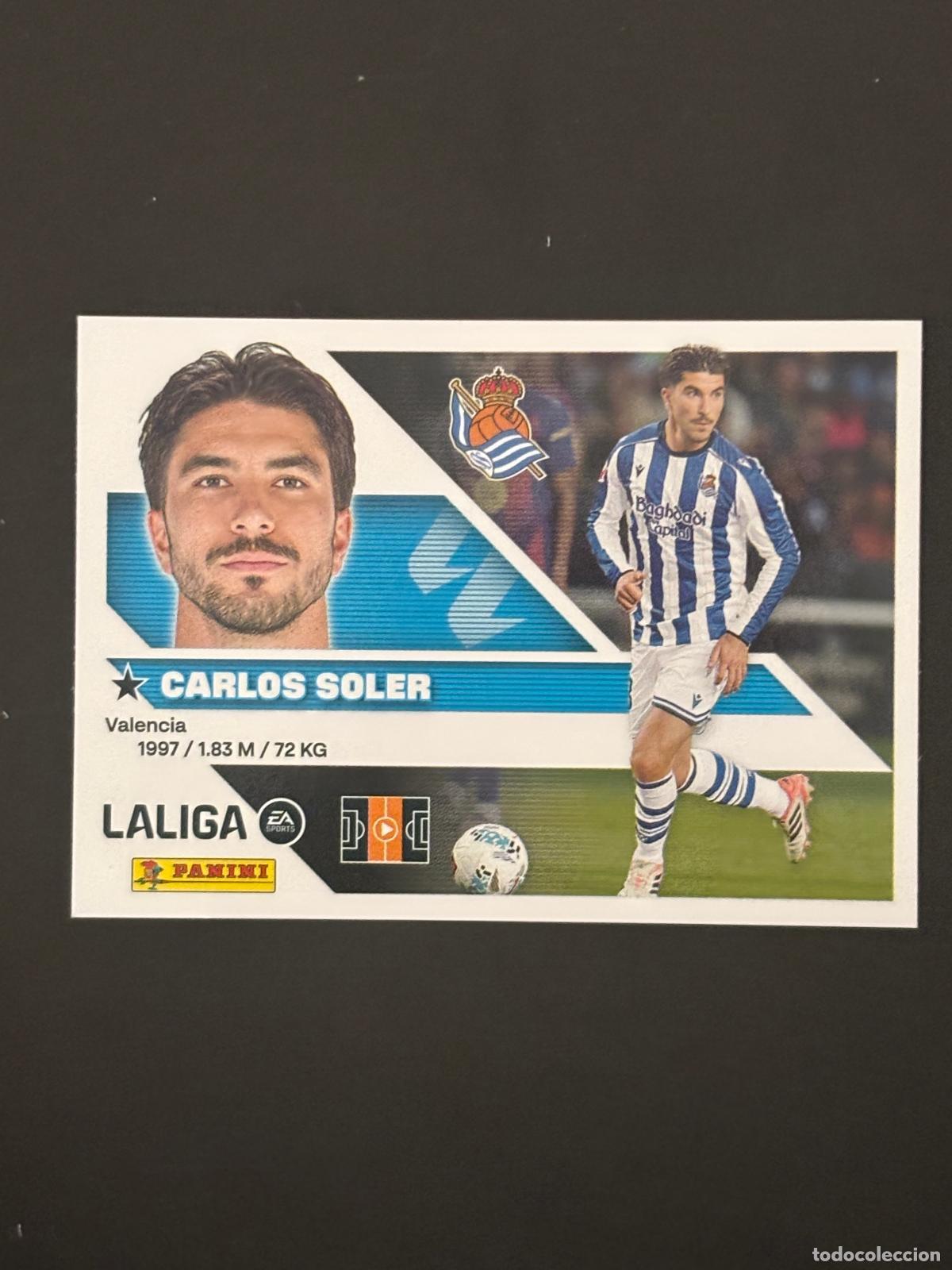 Figurine di Calcio: 14 CARLOS SOLER REAL SOCIEDAD LIGA ESTE 26-27 2026-2027 PANINI LALIGA EA SPORTS
