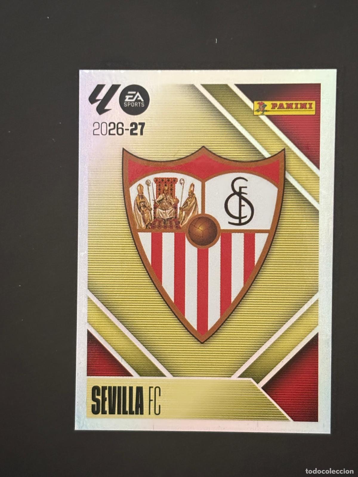 Figurine di Calcio: 1 ESCUDO SEVILLA LIGA ESTE 26-27 2026-2027 PANINI LALIGA EA SPORTS