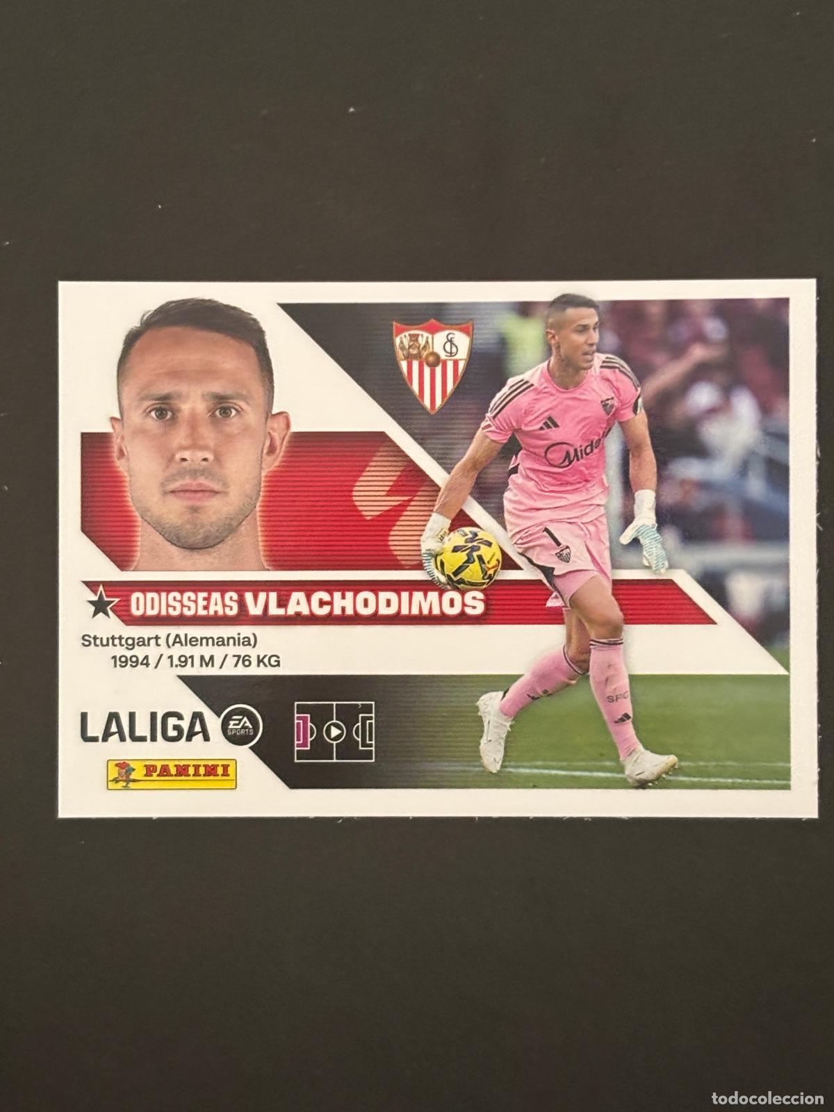 Figurine di Calcio: 3 VLACHODIMOS SEVILLA LIGA ESTE 26-27 2026-2027 PANINI LALIGA EA SPORTS