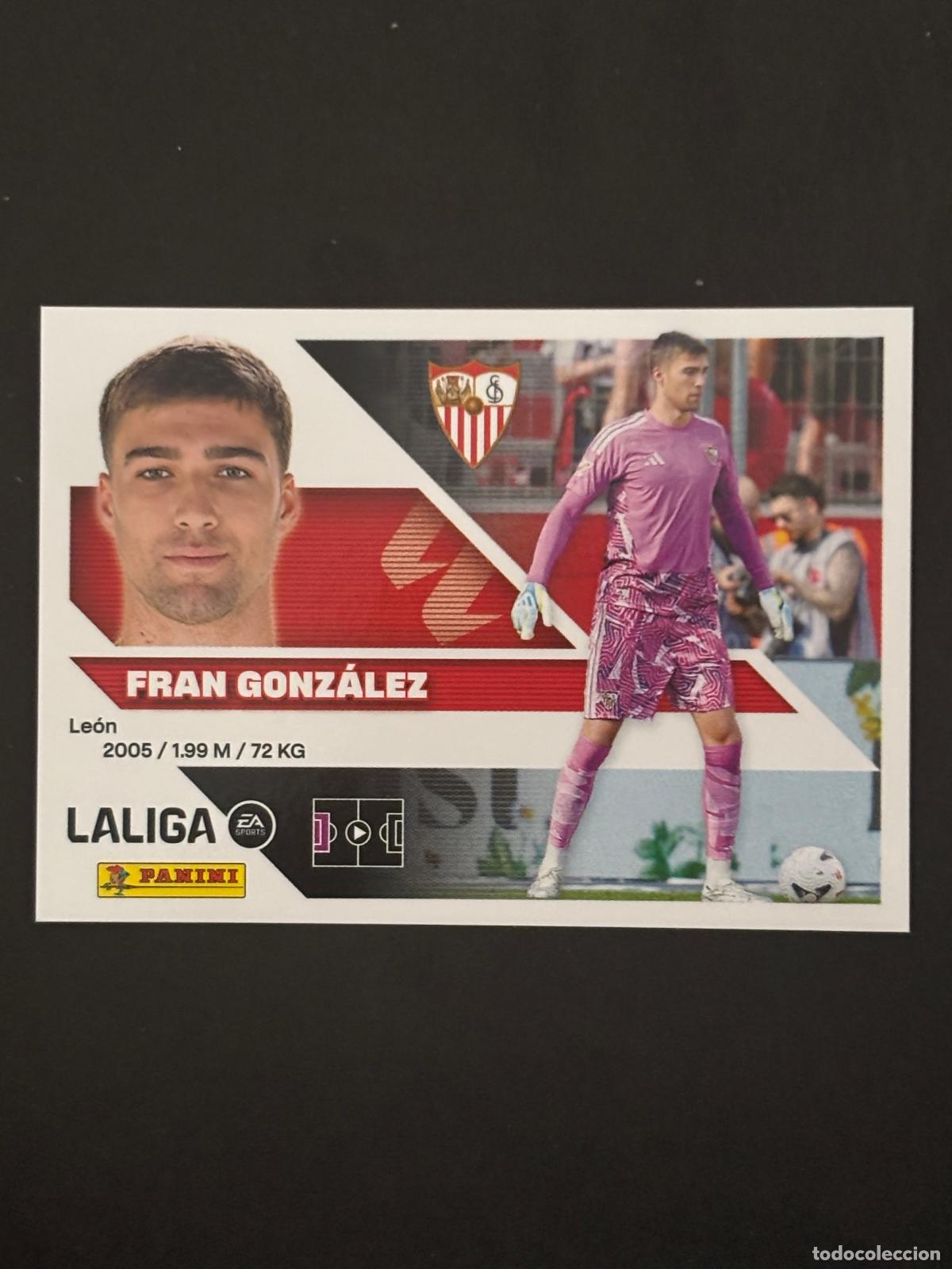 Figurine di Calcio: 4 FRAN GONZ&Aacute;LEZ SEVILLA 3&ordf; EDICI&Oacute;N LIGA ESTE 26-27 2026-2027 PANINI LALIGA EA SPORTS