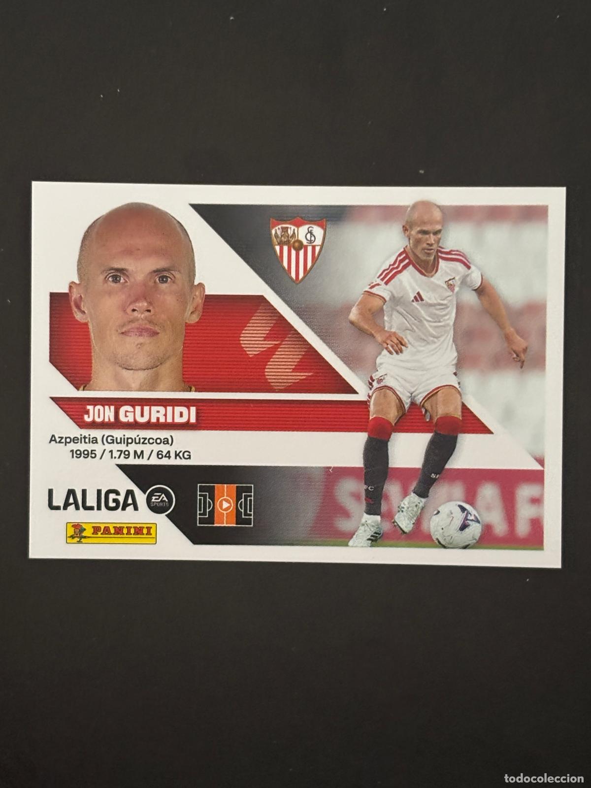Figurine di Calcio: 13 GURIDI SEVILLA 2&ordf; EDICI&Oacute;N LIGA ESTE 26-27 2026-2027 PANINI LALIGA EA SPORTS