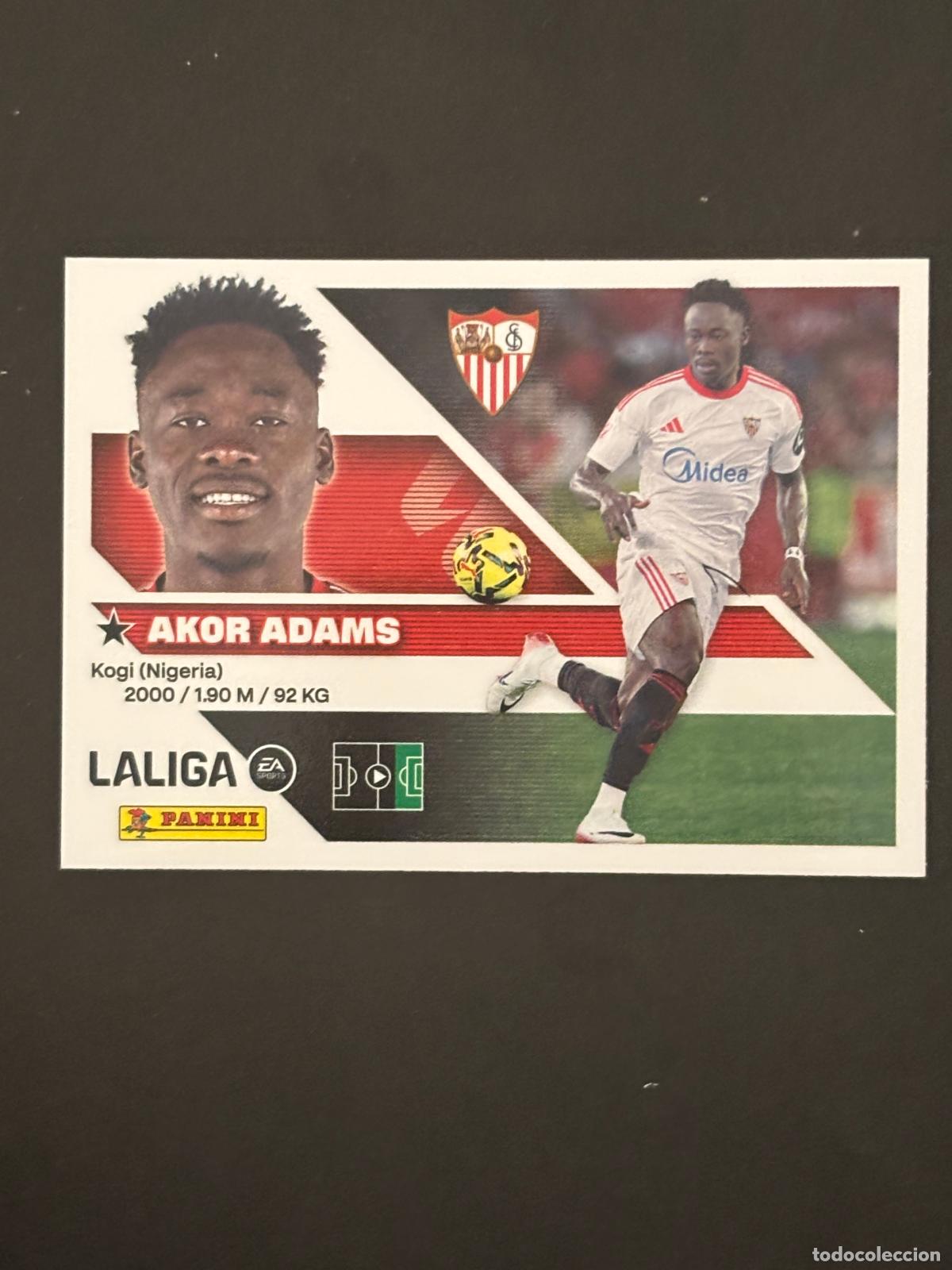 Figurine di Calcio: 19 AKOR ADAMS SEVILLA LIGA ESTE 26-27 2026-2027 PANINI LALIGA EA SPORTS