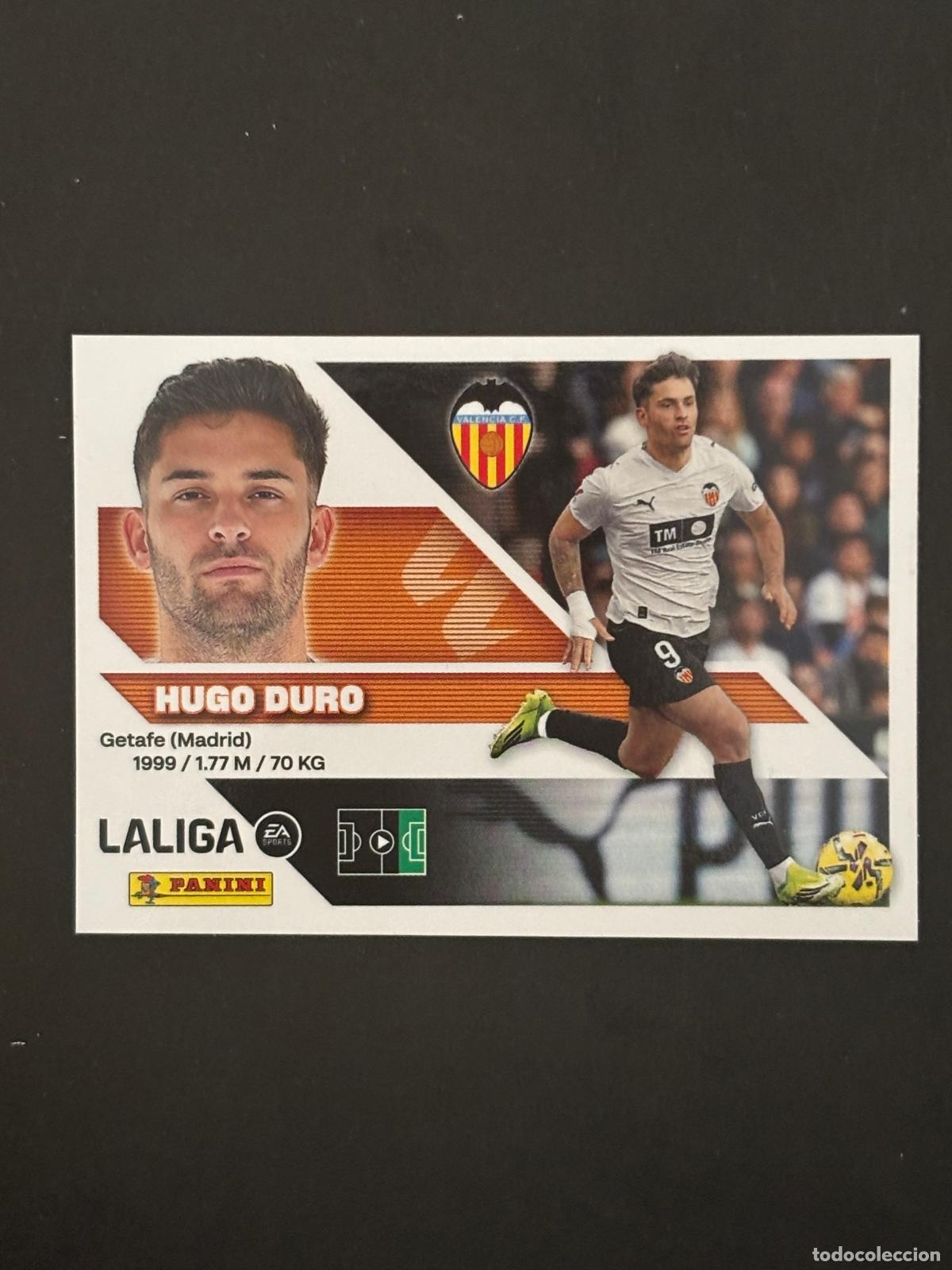 Figurine di Calcio: 17 HUGO DURO VALENCIA LIGA ESTE 26-27 2026-2027 PANINI LALIGA EA SPORTS