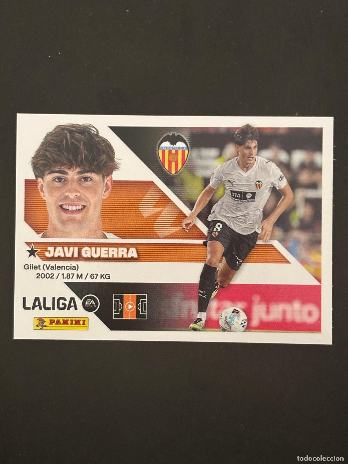 Figurine di Calcio: 13 JAVI GUERRA VALENCIA LIGA ESTE 26-27 2026-2027 PANINI LALIGA EA SPORTS