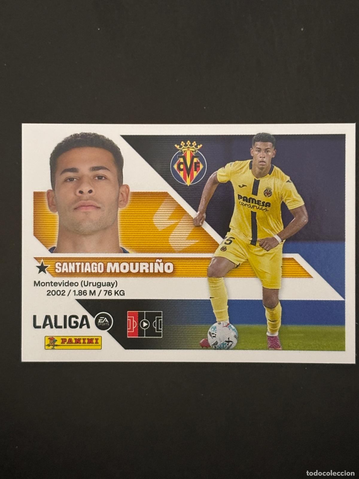 Figurine di Calcio: 5 MOURI&Ntilde;O VILLARREAL LIGA ESTE 26-27 2026-2027 PANINI LALIGA EA SPORTS