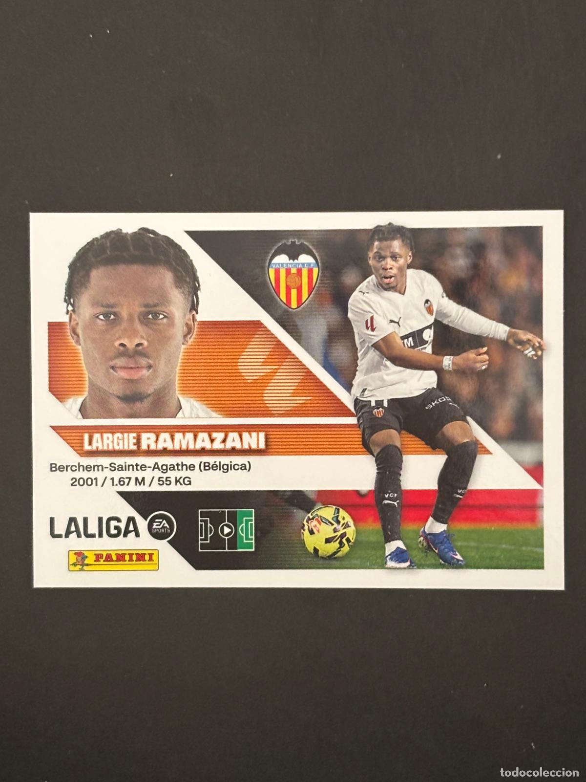 Figurine di Calcio: 19 RAMAZANI VALENCIA LIGA ESTE 26-27 2026-2027 PANINI LALIGA EA SPORTS
