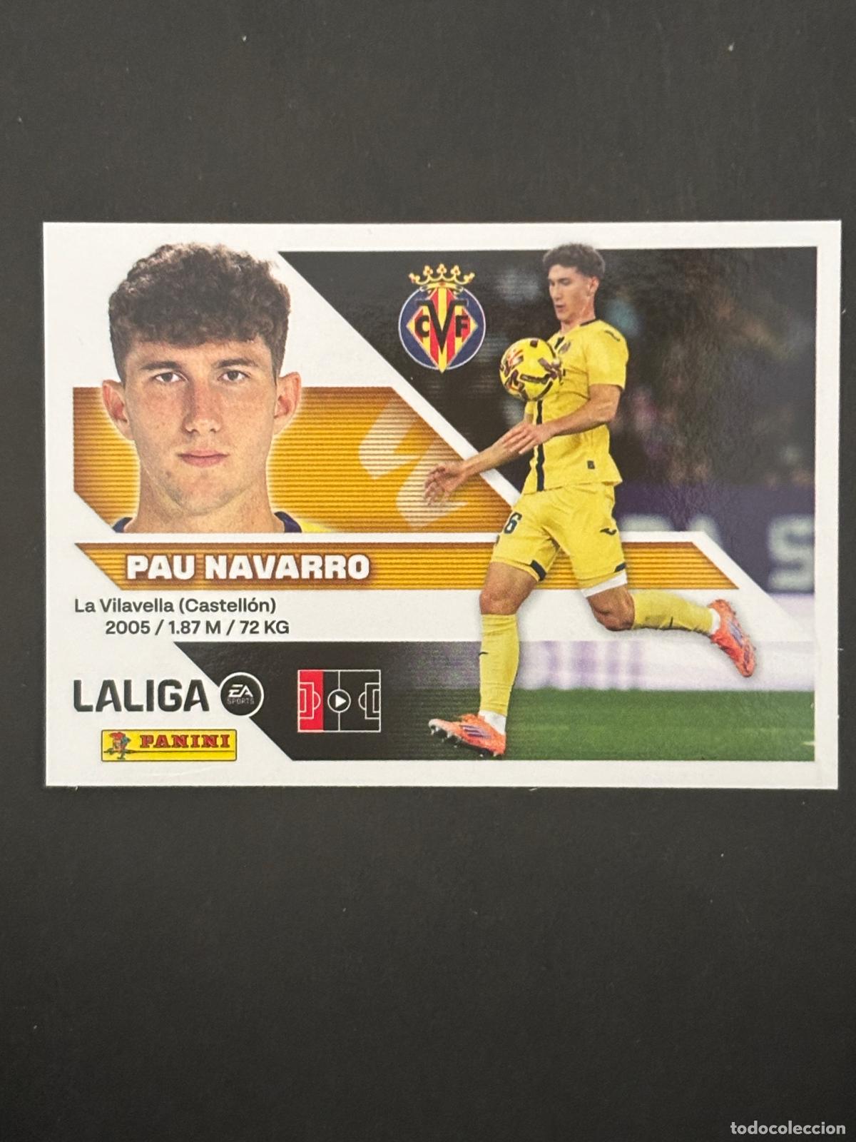 Cartes &agrave; collectionner de Football: 6A PAU NAVARRO VILLARREAL LIGA ESTE 26-27 2026-2027 PANINI LALIGA EA SPORTS