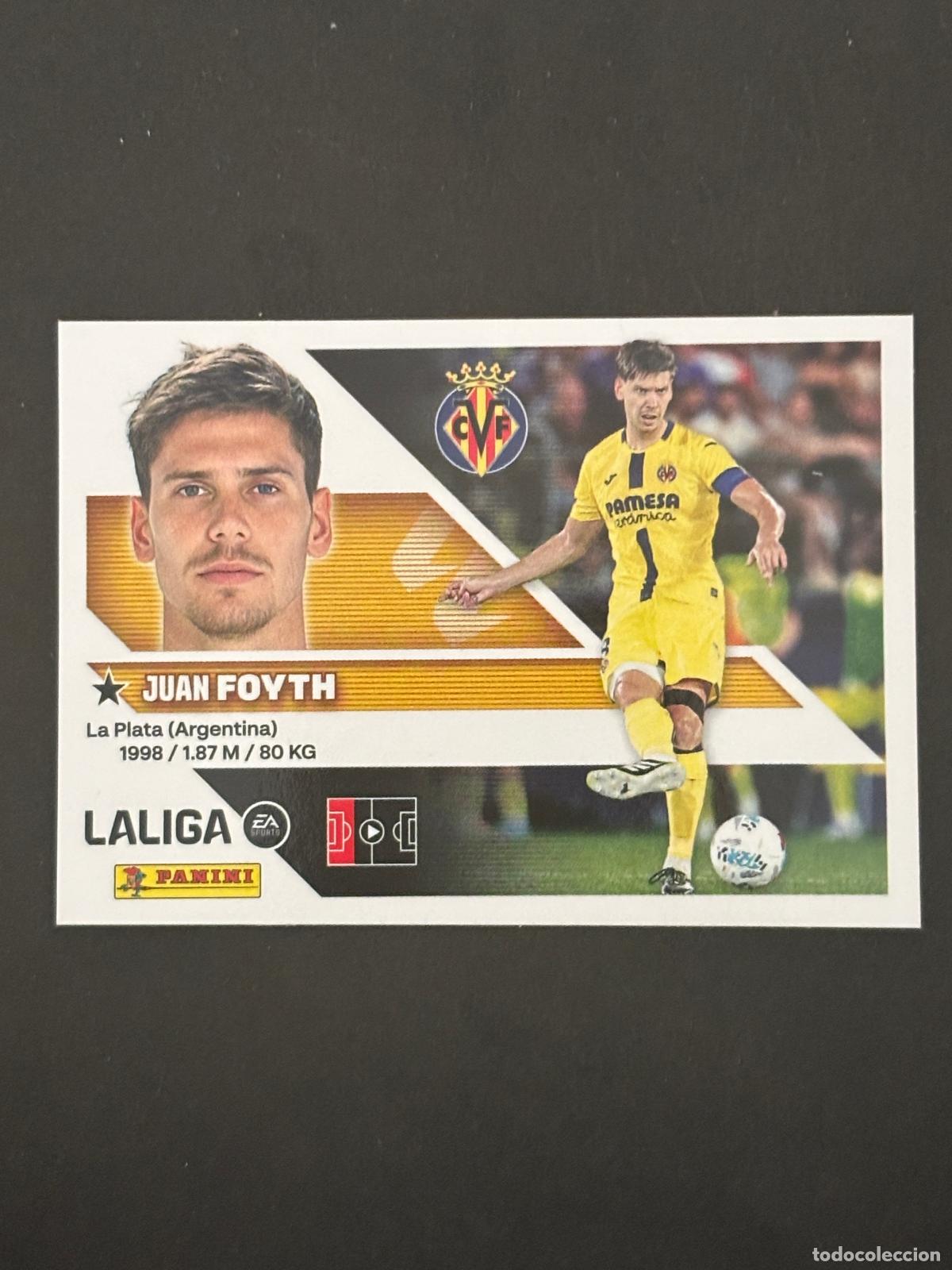 Cartes &agrave; collectionner de Football: 7A FOYTH VILLARREAL LIGA ESTE 26-27 2026-2027 PANINI LALIGA EA SPORTS