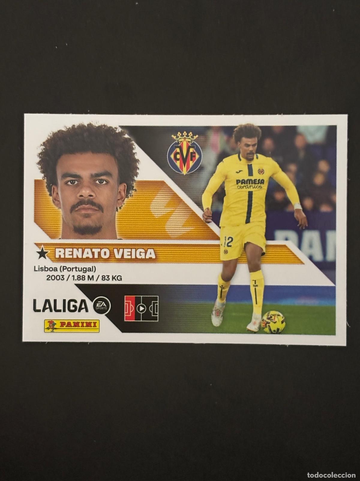 Cartes &agrave; collectionner de Football: 9 RENATO VEIGA VILLARREAL LIGA ESTE 26-27 2026-2027 PANINI LALIGA EA SPORTS