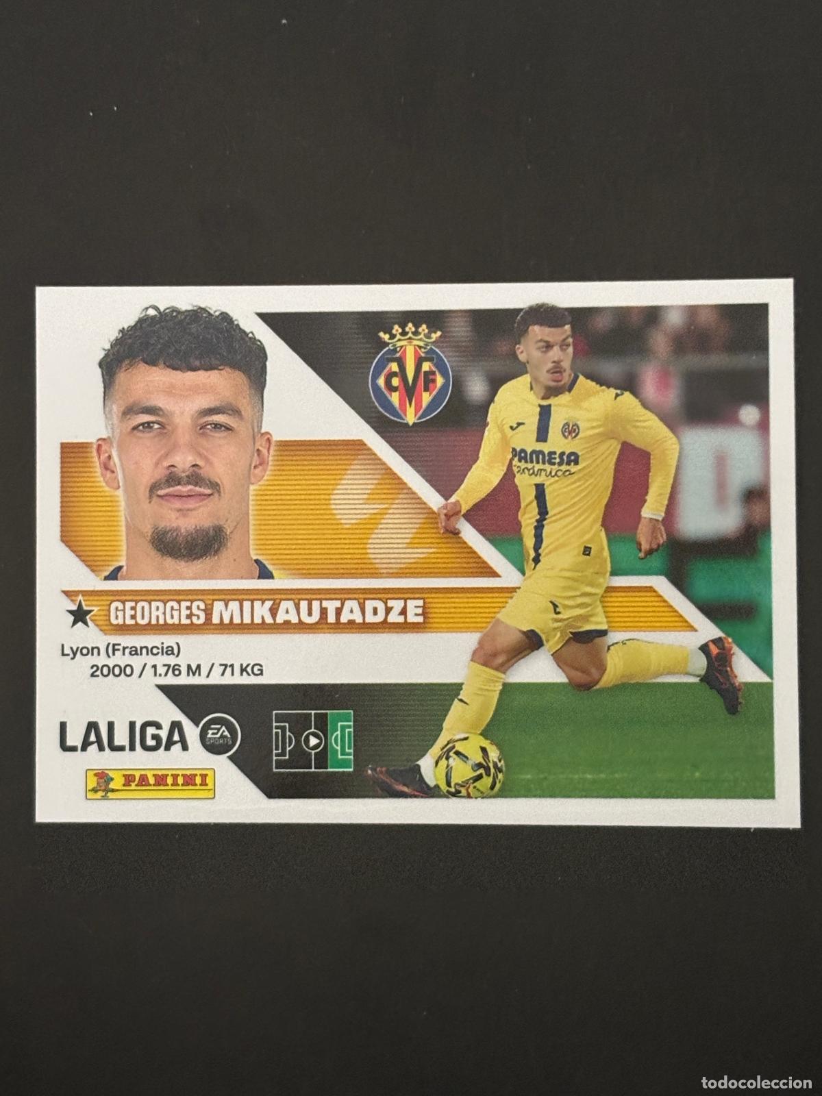 Football Stickers: 19 MIKAUTADZE VILLARREAL LIGA ESTE 26-27 2026-2027 PANINI LALIGA EA SPORTS
