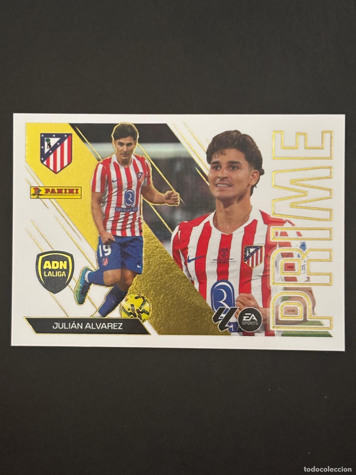 Cromos de f&uacute;tbol: 5 JULI&Aacute;N &Aacute;LVAREZ AT MADRID ADN LALIGA PRIME LIGA ESTE 26-27 2026-2027 PANINI LALIGA