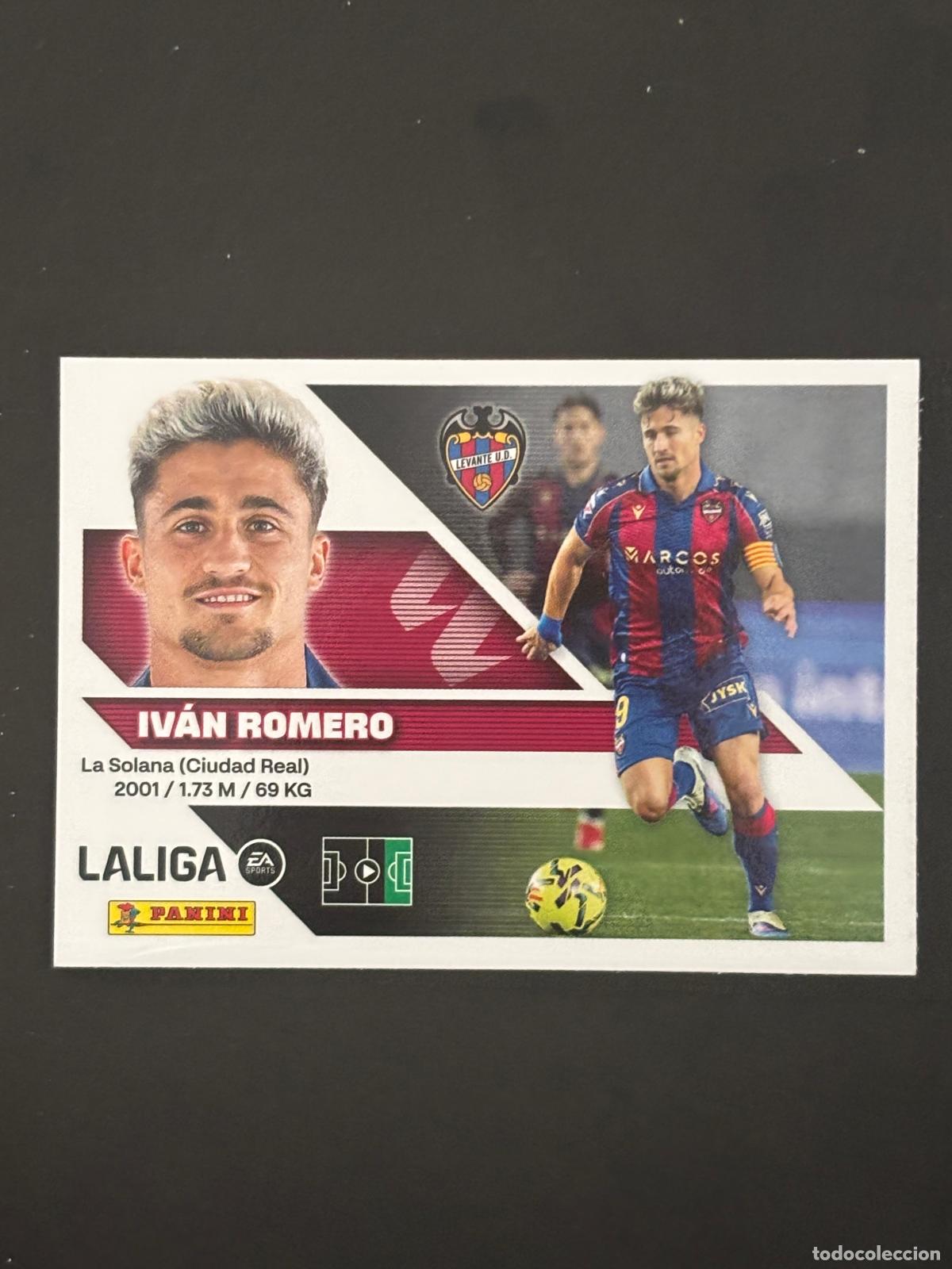 Cromos de f&uacute;tbol: 18 IV&Aacute;N ROMERO LEVANTE LIGA ESTE 26-27 2026-2027 PANINI LALIGA EA SPORTS