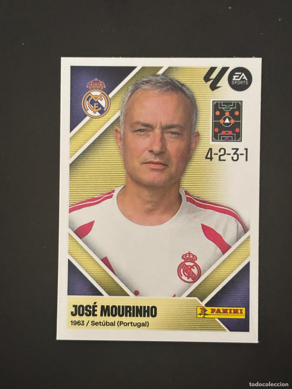 Cromos de f&uacute;tbol: 2 JOS&Eacute; MOURINHO REAL MADRID ENTRENADOR LIGA ESTE 26-27 2026-2027 PANINI LALIGA EA SPORTS