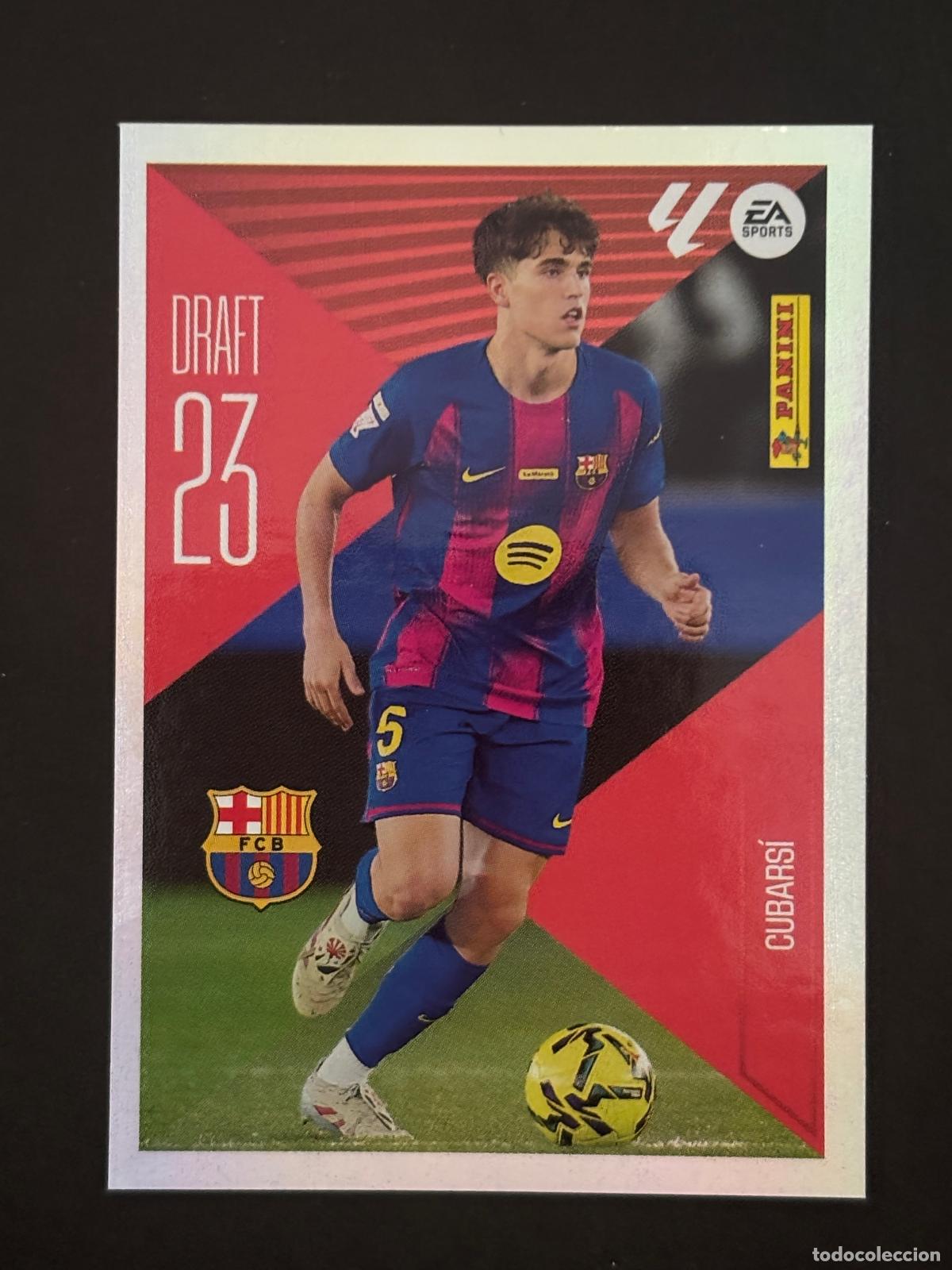 Cromos de f&uacute;tbol: 6 CUBARS&Iacute; BARCELONA DRAFT 23 LIGA ESTE 26-27 2026-2027 PANINI LALIGA EA SPORTS