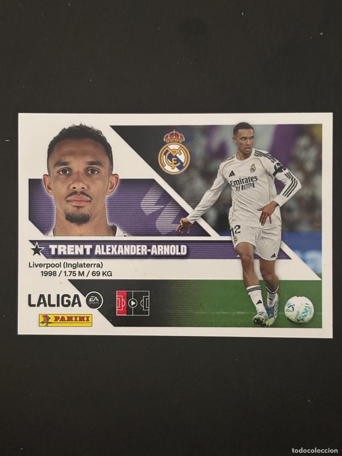 Cromos de f&uacute;tbol: 5 TRENT REAL MADRID LIGA ESTE 26-27 2026-2027 PANINI LALIGA EA SPORTS