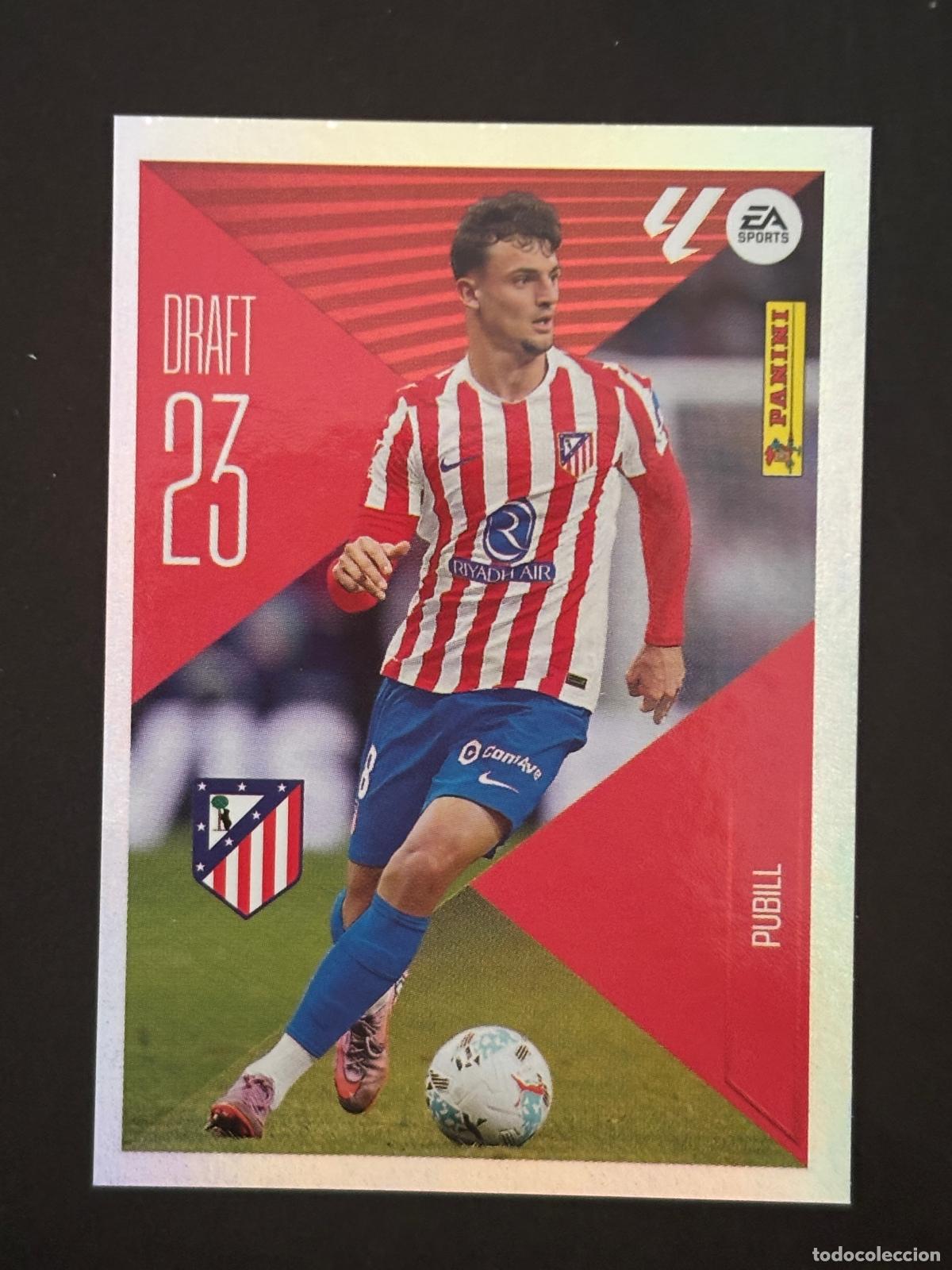 Cromos de f&uacute;tbol: 19 PUBILL AT MADRID DRAFT 23 LIGA ESTE 26-27 2026-2027 PANINI LALIGA EA SPORTS
