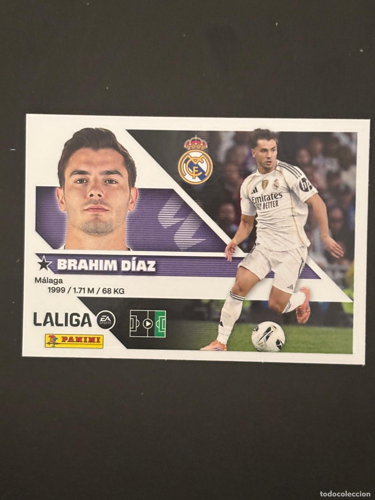 Cromos de f&uacute;tbol: 16B BRAHIM D&Iacute;AZ REAL MADRID LIGA ESTE 26-27 2026-2027 PANINI LALIGA EA SPORTS