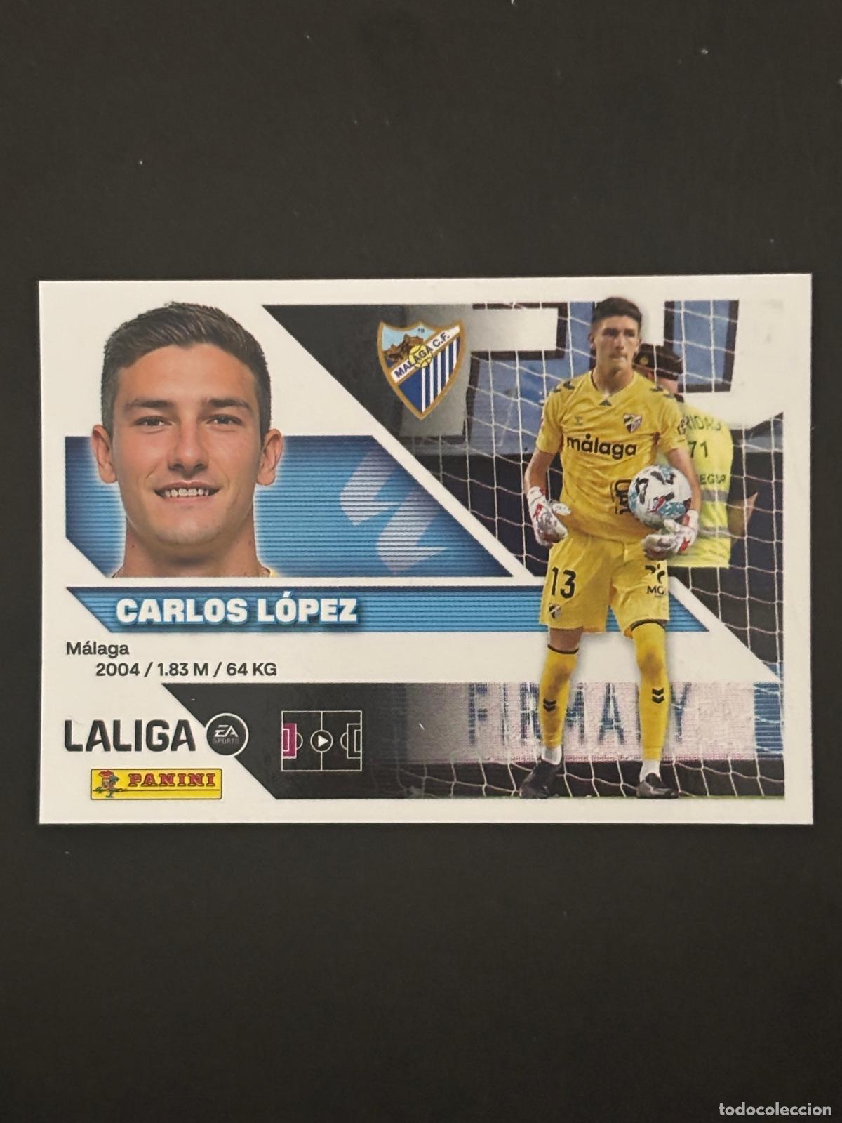 Cromos de f&uacute;tbol: 4 CARLOS L&Oacute;PEZ M&Aacute;LAGA LIGA ESTE 26-27 2026-2027 PANINI LALIGA EA SPORTS