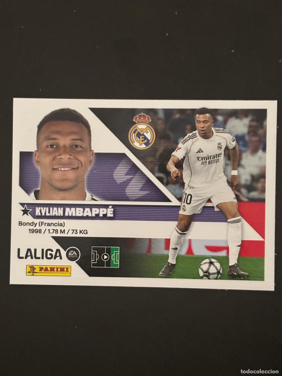 Football Stickers: 20 MBAPP&Eacute; REAL MADRID LIGA ESTE 26-27 2026-2027 PANINI LALIGA EA SPORTS