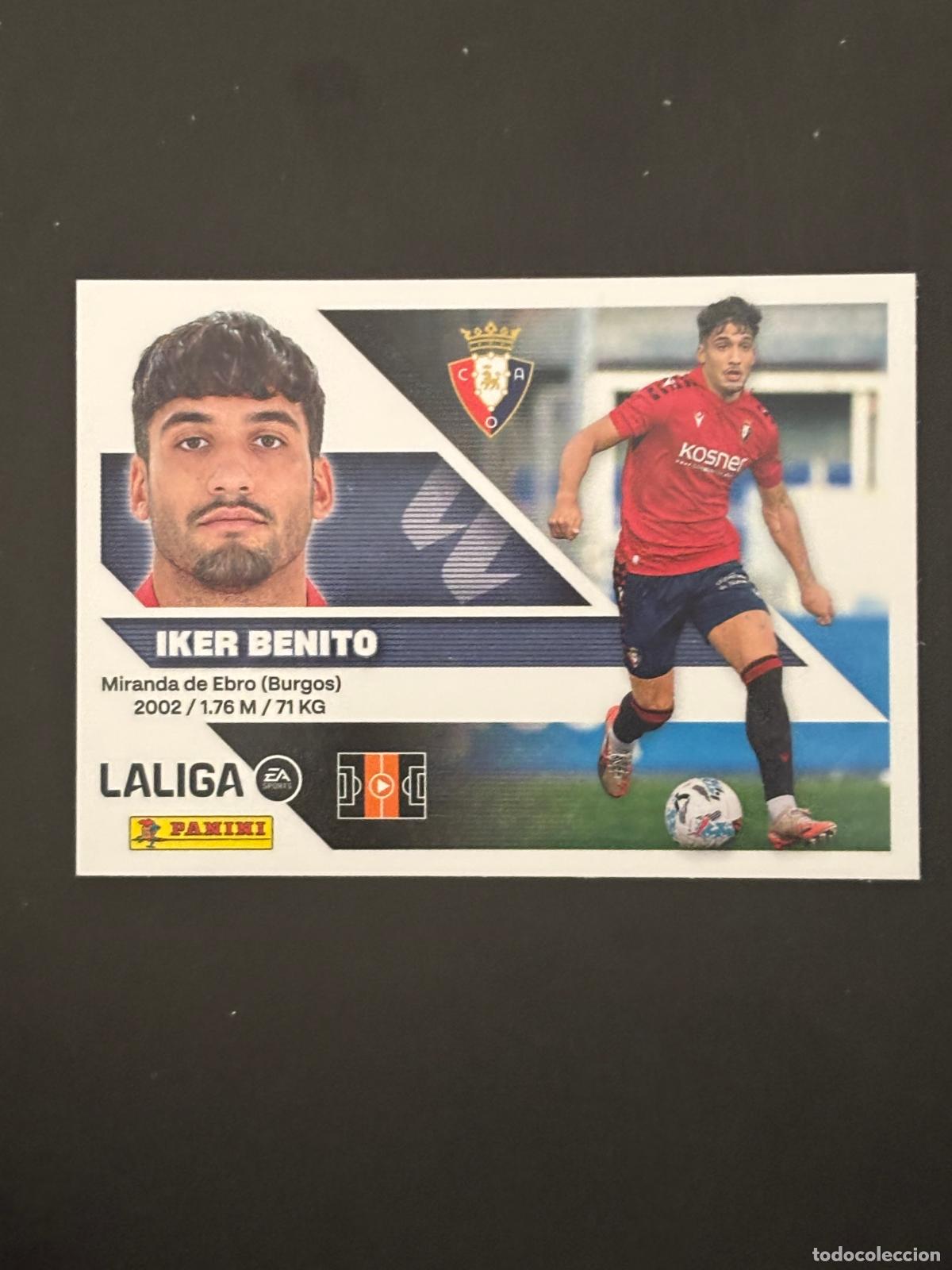 Cromos de Futebol: 16 IKER BENITO OSASUNA LIGA ESTE 26-27 2026-2027 PANINI LALIGA EA SPORTS