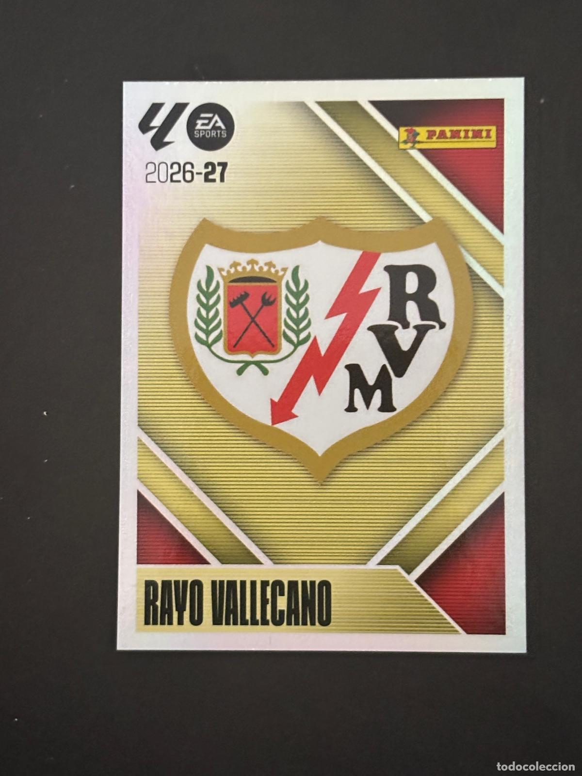 Cromos de Futebol: 1 ESCUDO RAYO LIGA ESTE 26-27 2026-2027 PANINI LALIGA EA SPORTS