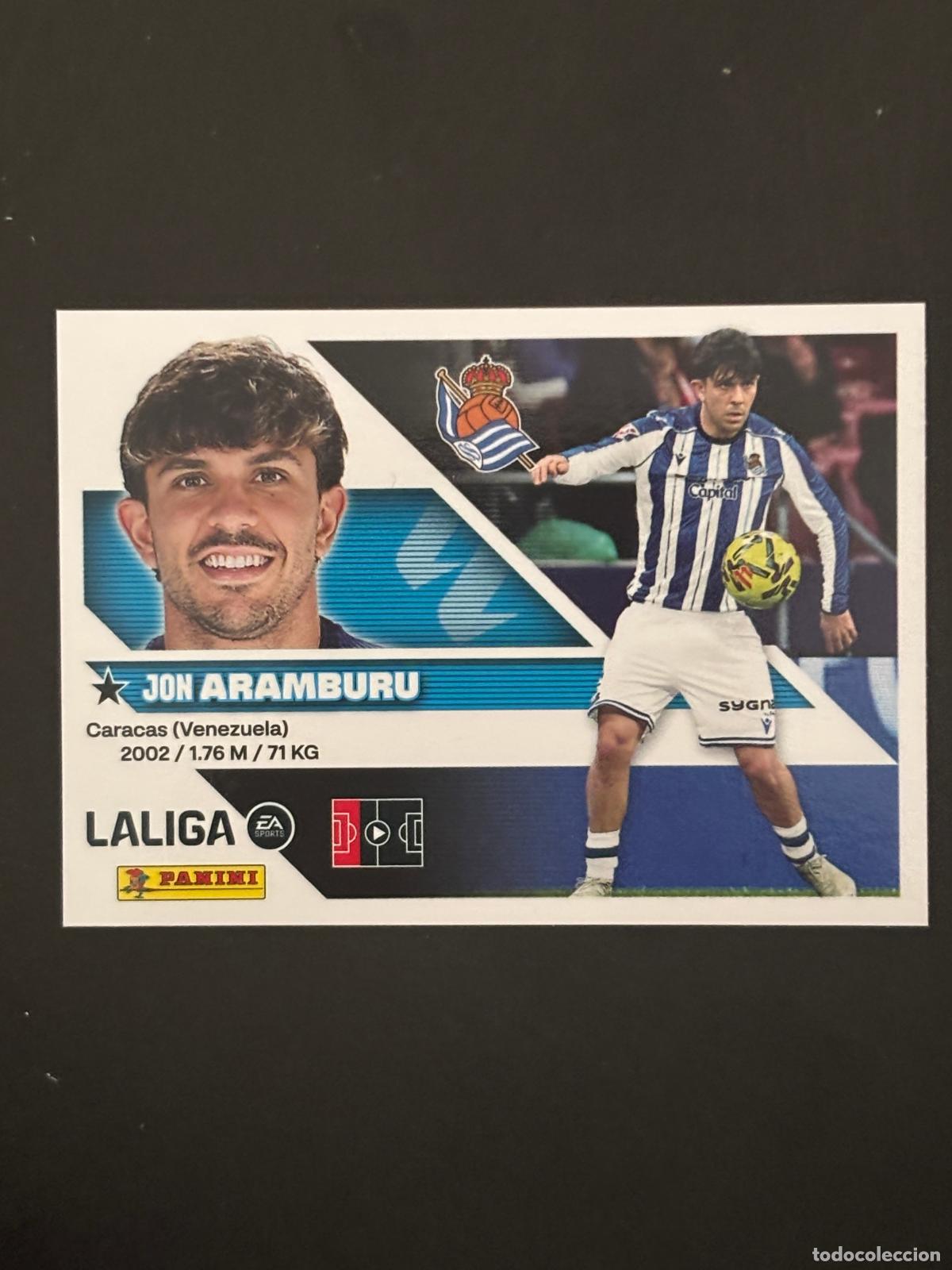 Cromos de Futebol: 5 ARAMBURU REAL SOCIEDAD LIGA ESTE 26-27 2026-2027 PANINI LALIGA EA SPORTS