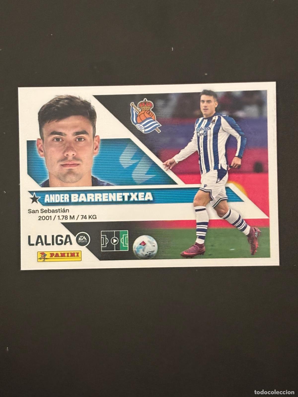 Cromos de Futebol: 16 BARRENETXEA REAL SOCIEDAD LIGA ESTE 26-27 2026-2027 PANINI LALIGA EA SPORTS