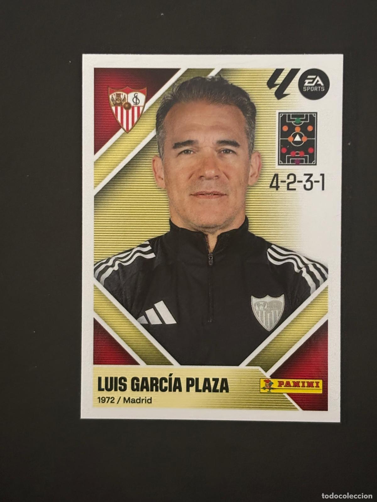Cromos de Futebol: 2 LUIS GARC&Iacute;A SEVILLA ENTRENADOR LIGA ESTE 26-27 2026-2027 PANINI LALIGA EA SPORTS