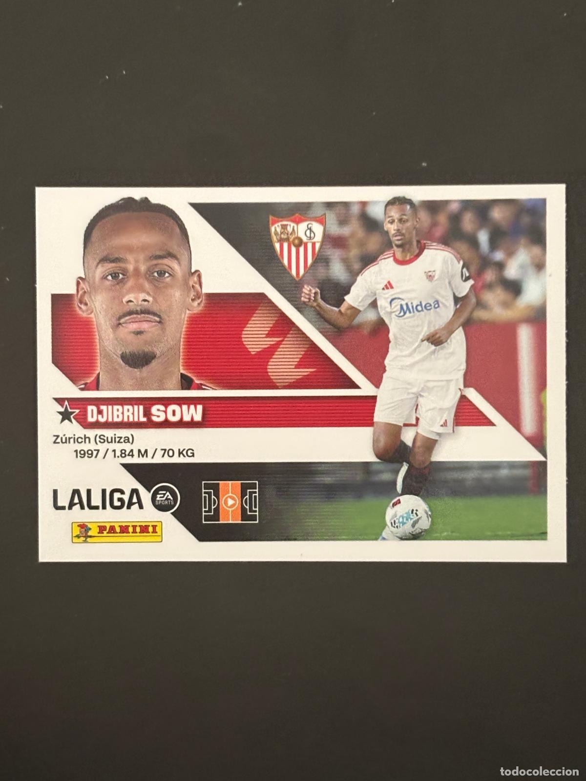 Figurine di Calcio: 14 SOW SEVILLA LIGA ESTE 26-27 2026-2027 PANINI LALIGA EA SPORTS