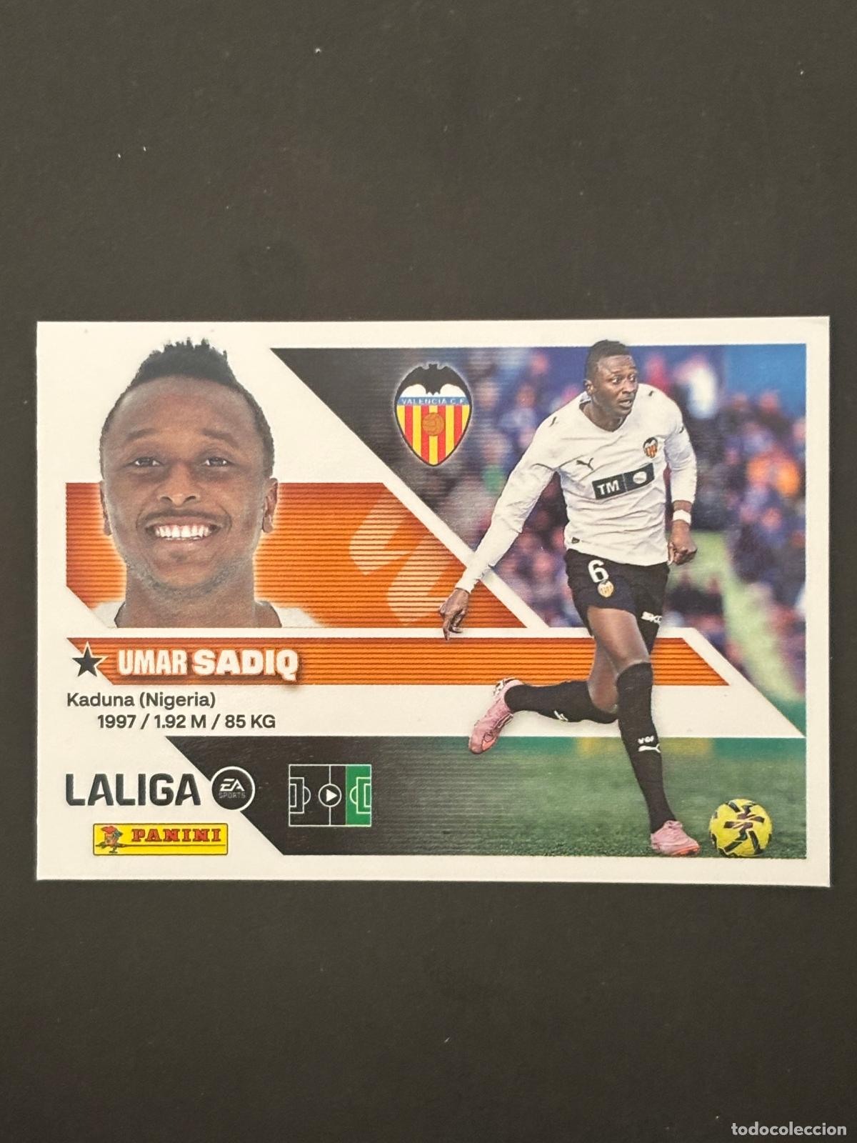 Football Stickers: 20A SADIQ VALENCIA LIGA ESTE 26-27 2026-2027 PANINI LALIGA EA SPORTS