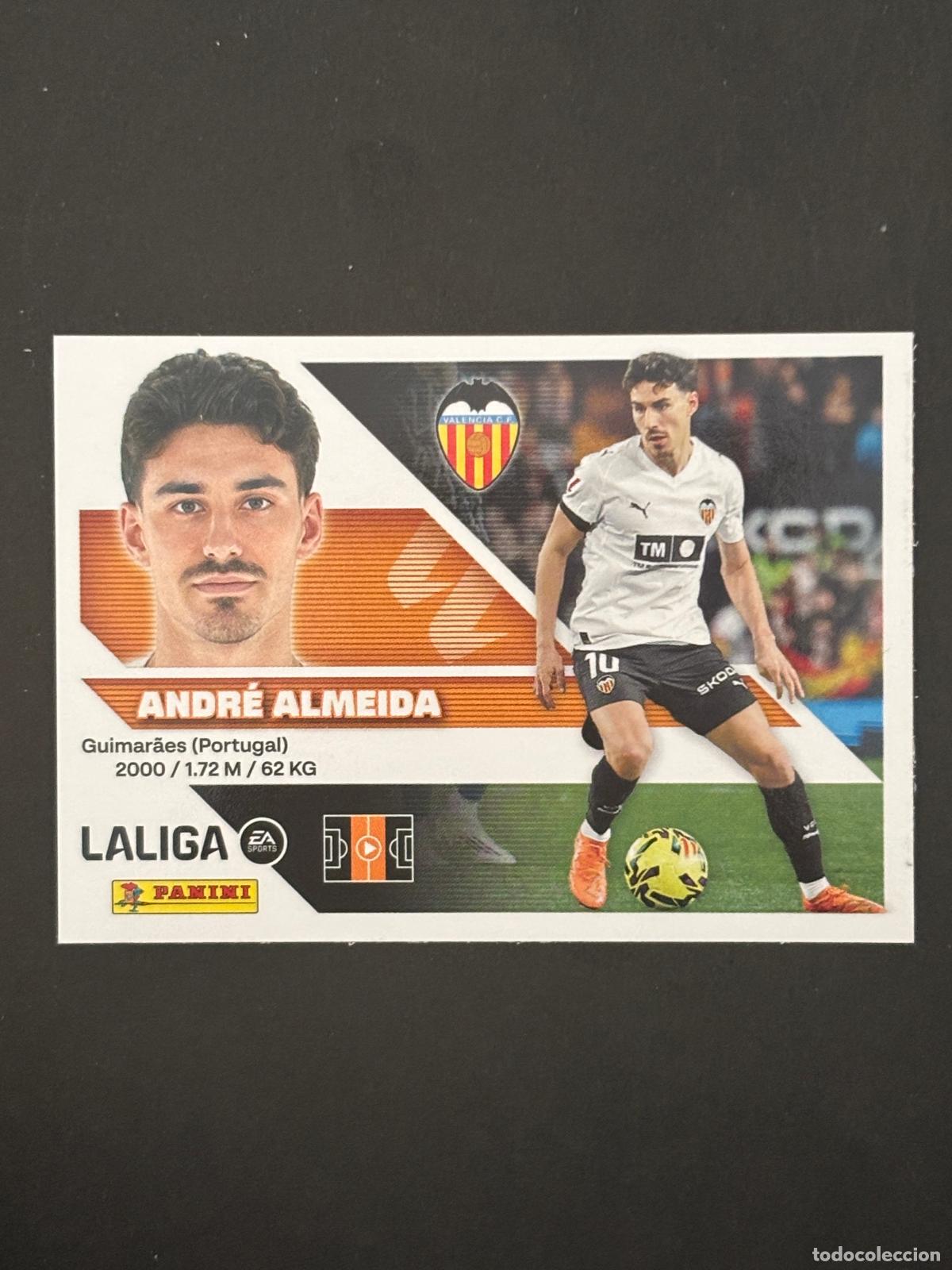 Football Stickers: 16 ANDR&Eacute; ALMEIDA VALENCIA LIGA ESTE 26-27 2026-2027 PANINI LALIGA EA SPORTS