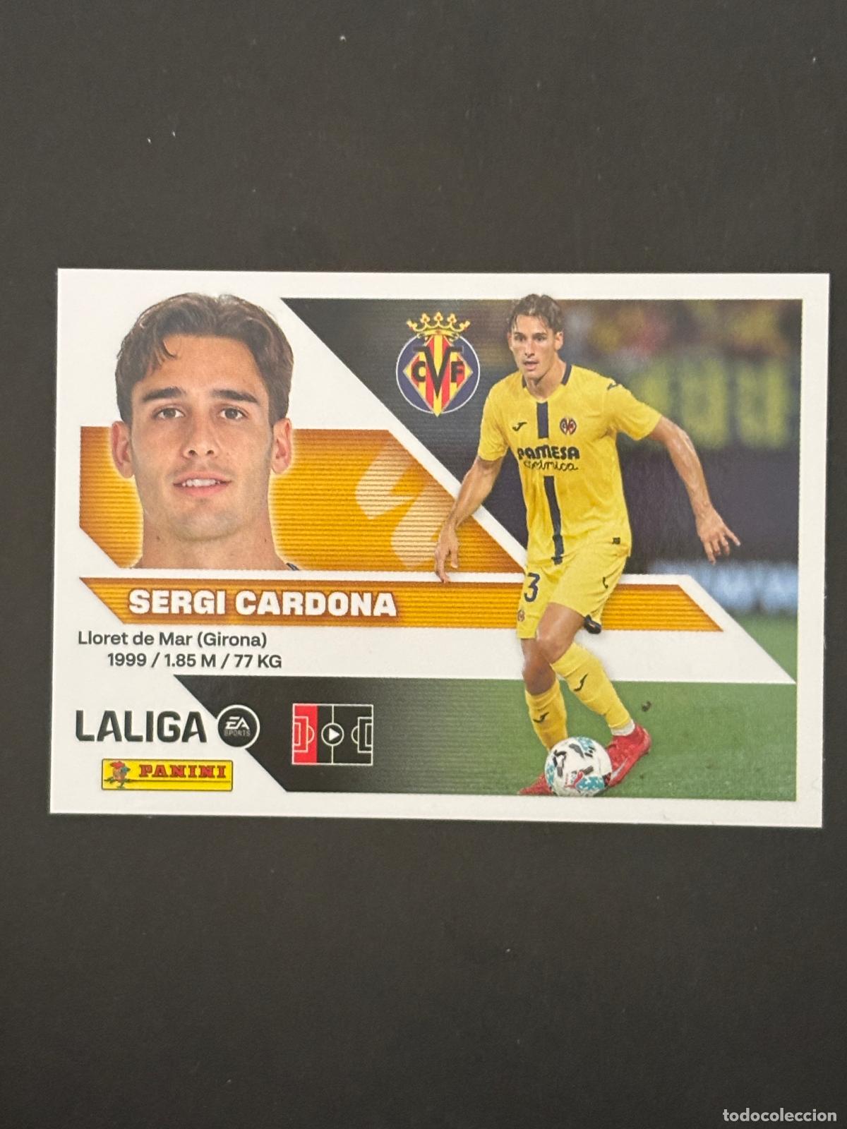 Football Stickers: 10 SERGI CARDONA VILLARREAL LIGA ESTE 26-27 2026-2027 PANINI LALIGA EA SPORTS