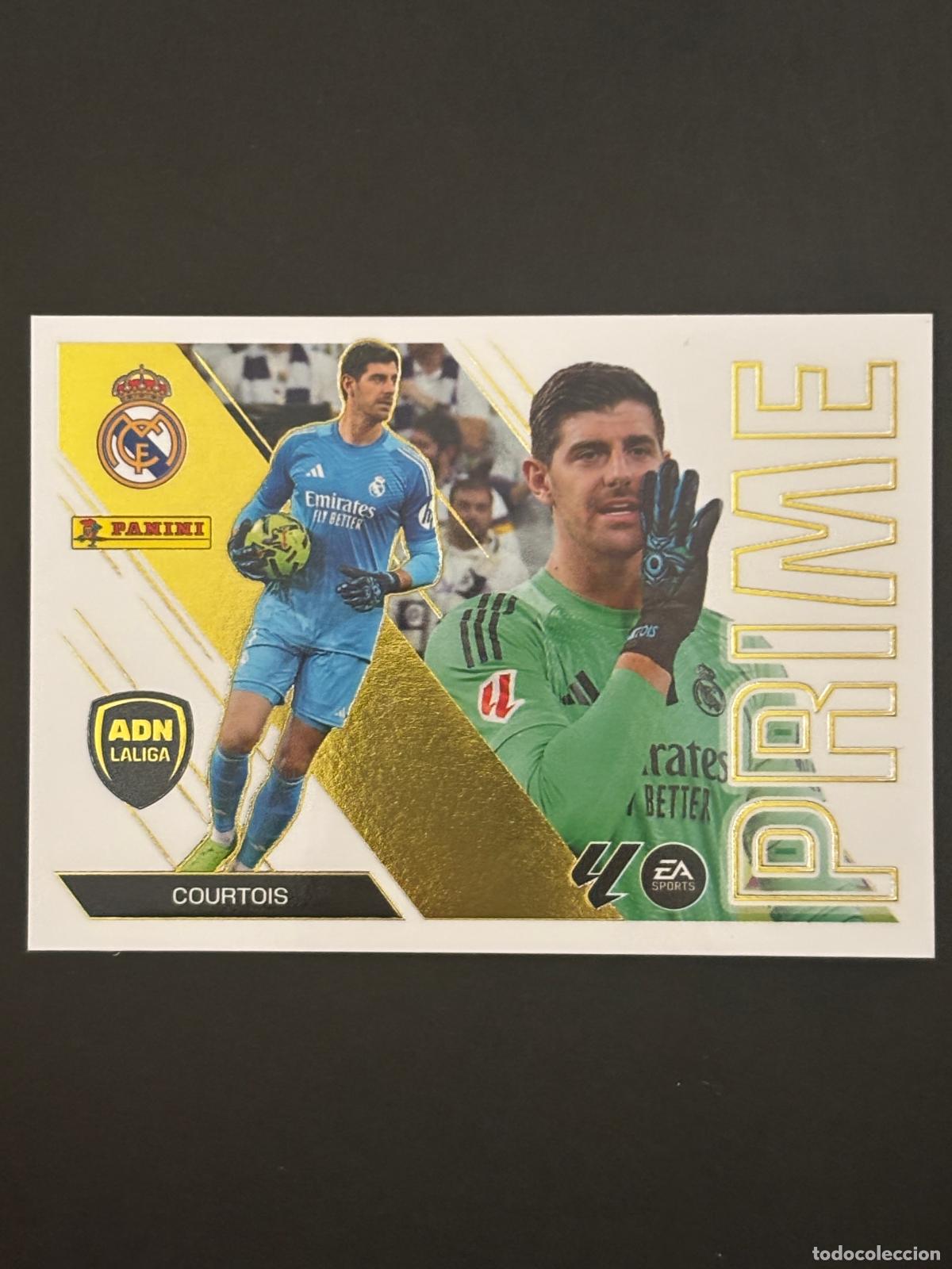 Football Stickers: 3 COURTOIS REAL MADRID ADN LALIGA PRIME LIGA ESTE 26-27 2026-2027 PANINI LALIGA EA SPORTS