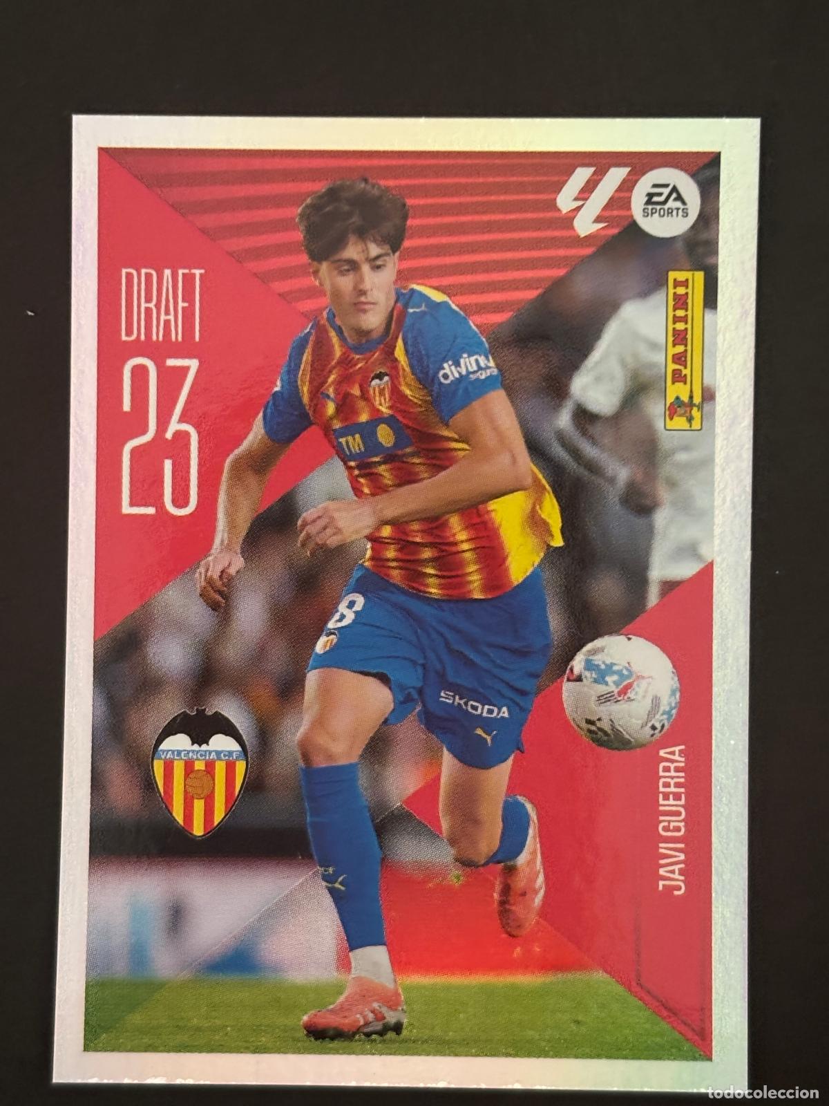 Fu&szlig;ball-Sticker: 12 JAVI GUERRA VALENCIA DRAFT 23 LIGA ESTE 26-27 2026-2027 PANINI LALIGA EA SPORTS