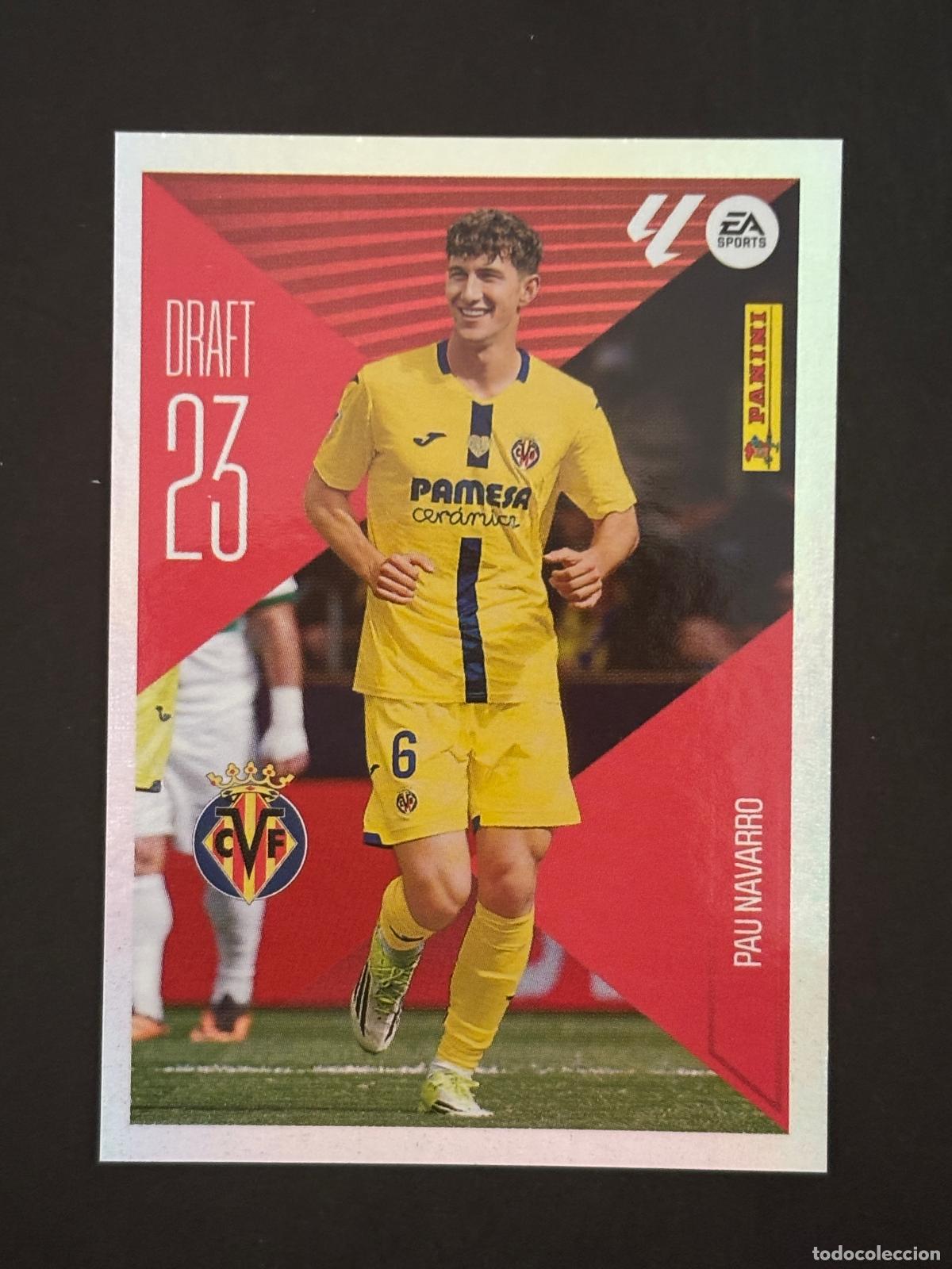 Fu&szlig;ball-Sticker: 18 PAU NAVARRO VILLARREAL DRAFT 23 LIGA ESTE 26-27 2026-2027 PANINI LALIGA EA SPORTS