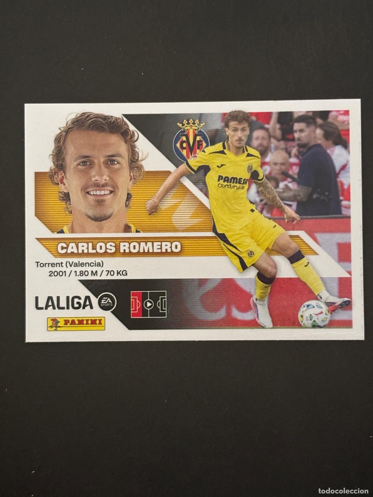 Fu&szlig;ball-Sticker: UF4 CARLOS ROMERO &Uacute;LTIMOS FICHAJES 2&ordf; EDICI&Oacute;N LIGA ESTE 26-27 2026-2027 PANINI LALIGA