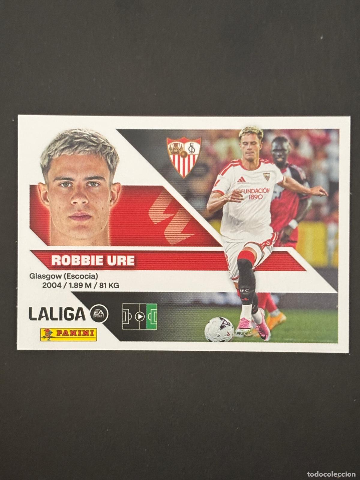 Cromos de f&uacute;tbol: UF25 ROBBIE URE &Uacute;LTIMOS FICHAJES 3&ordf; EDICI&Oacute;N LIGA ESTE 26-27 2026-2027 PANINI LALIGA